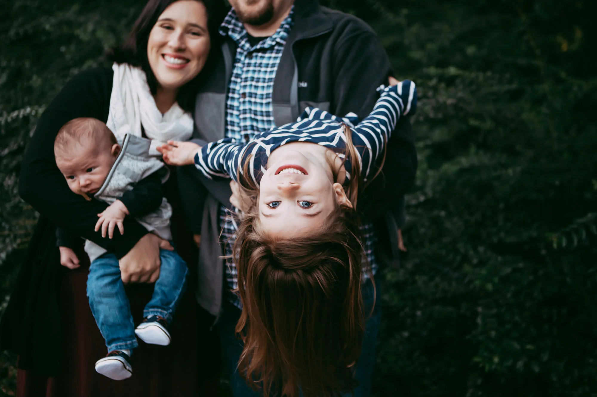 Plano Fall Family Photography Session in Park
