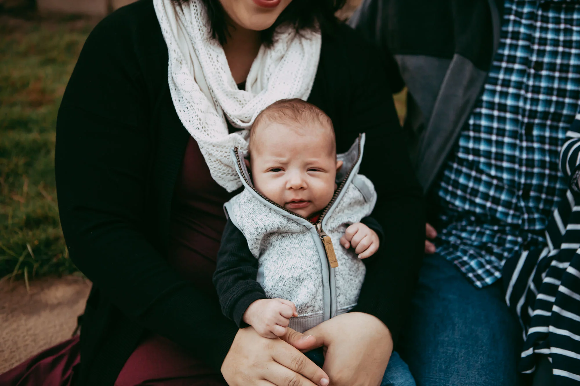 Plano Lifestyle Fall Family Photography Session in Park on November 4th 2018