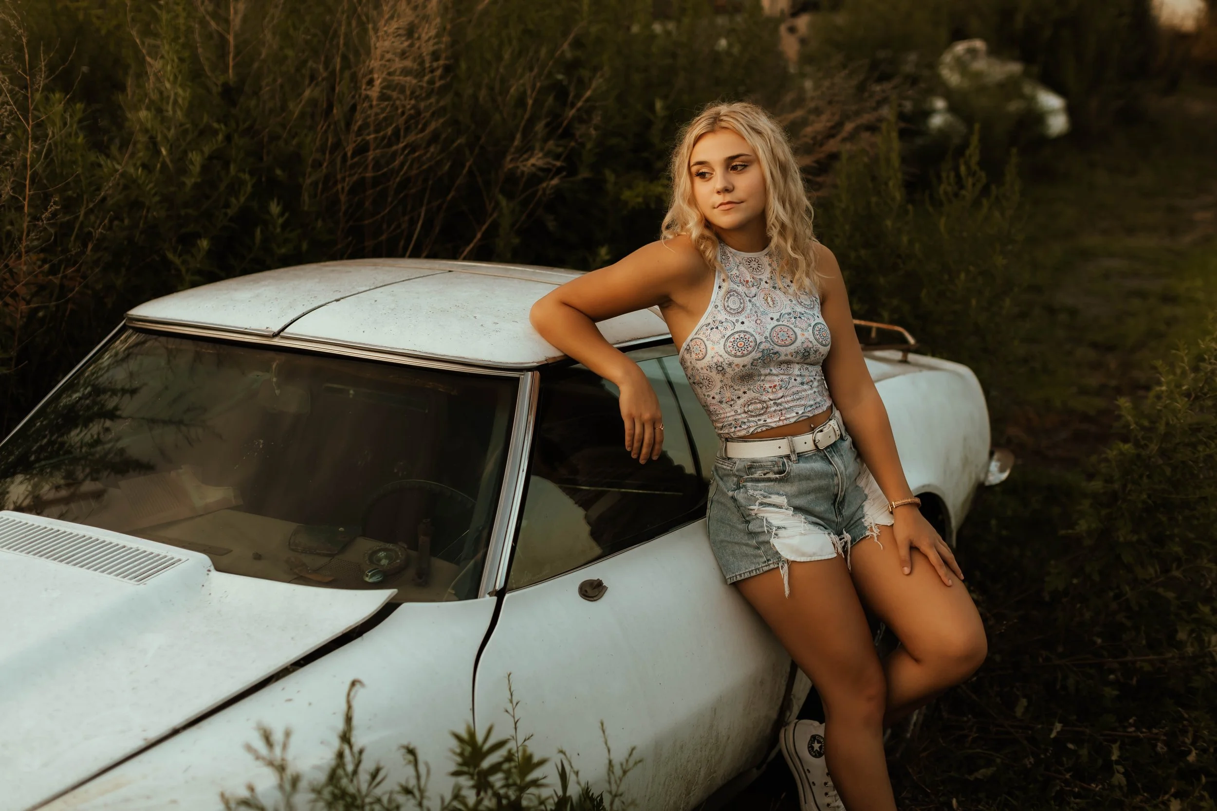 Gardens, Vintage Car, Oh MY!