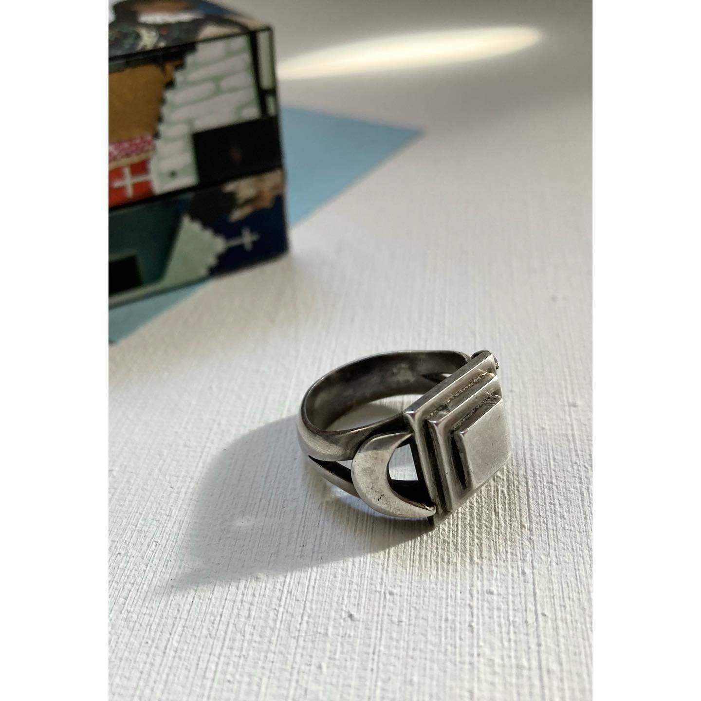 Shipping out one of my favorites, the Moon Temple ring 🌘🛕🌒