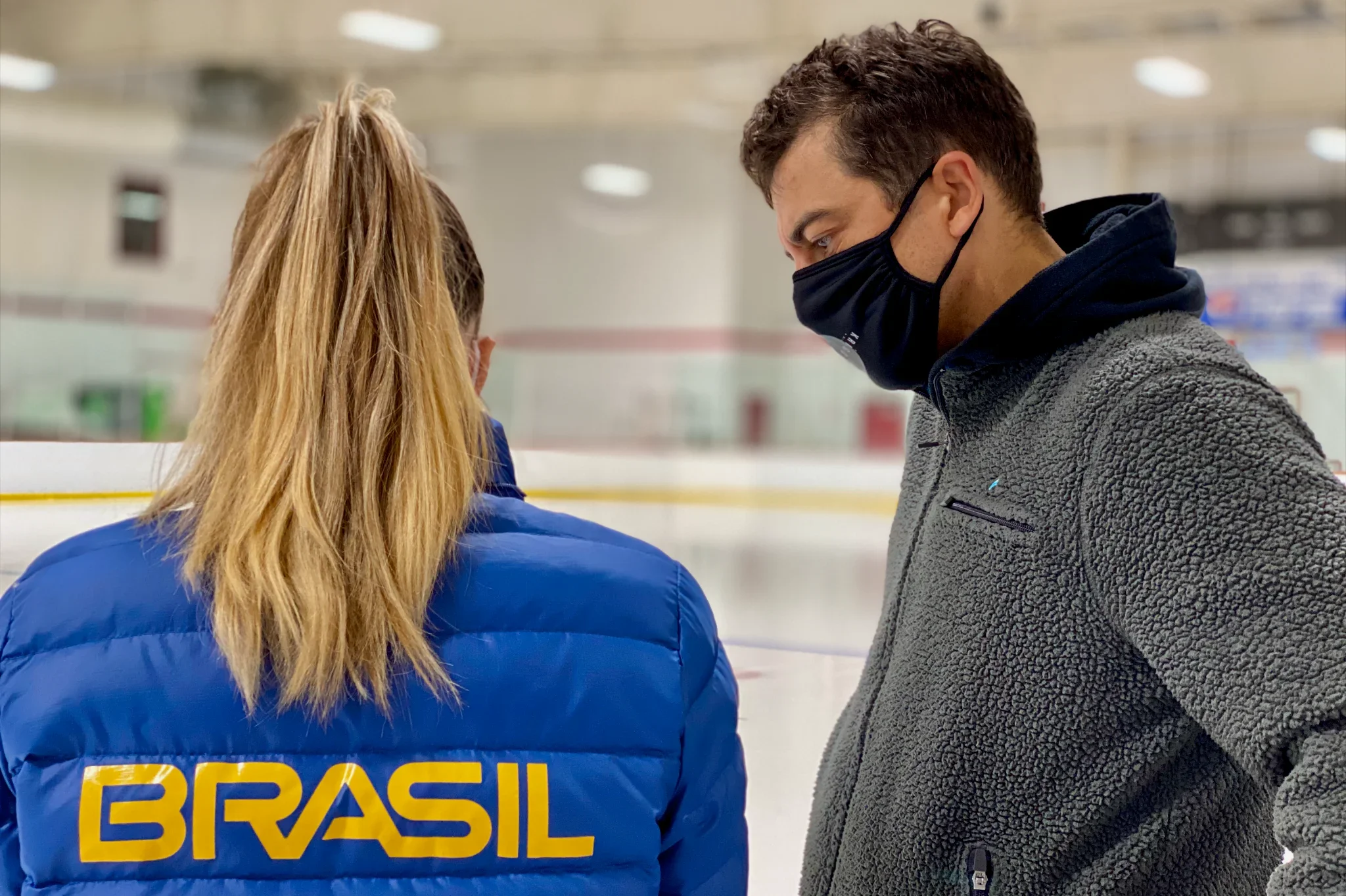 Private figure skating lesson at Montclair State University Ice Arena
