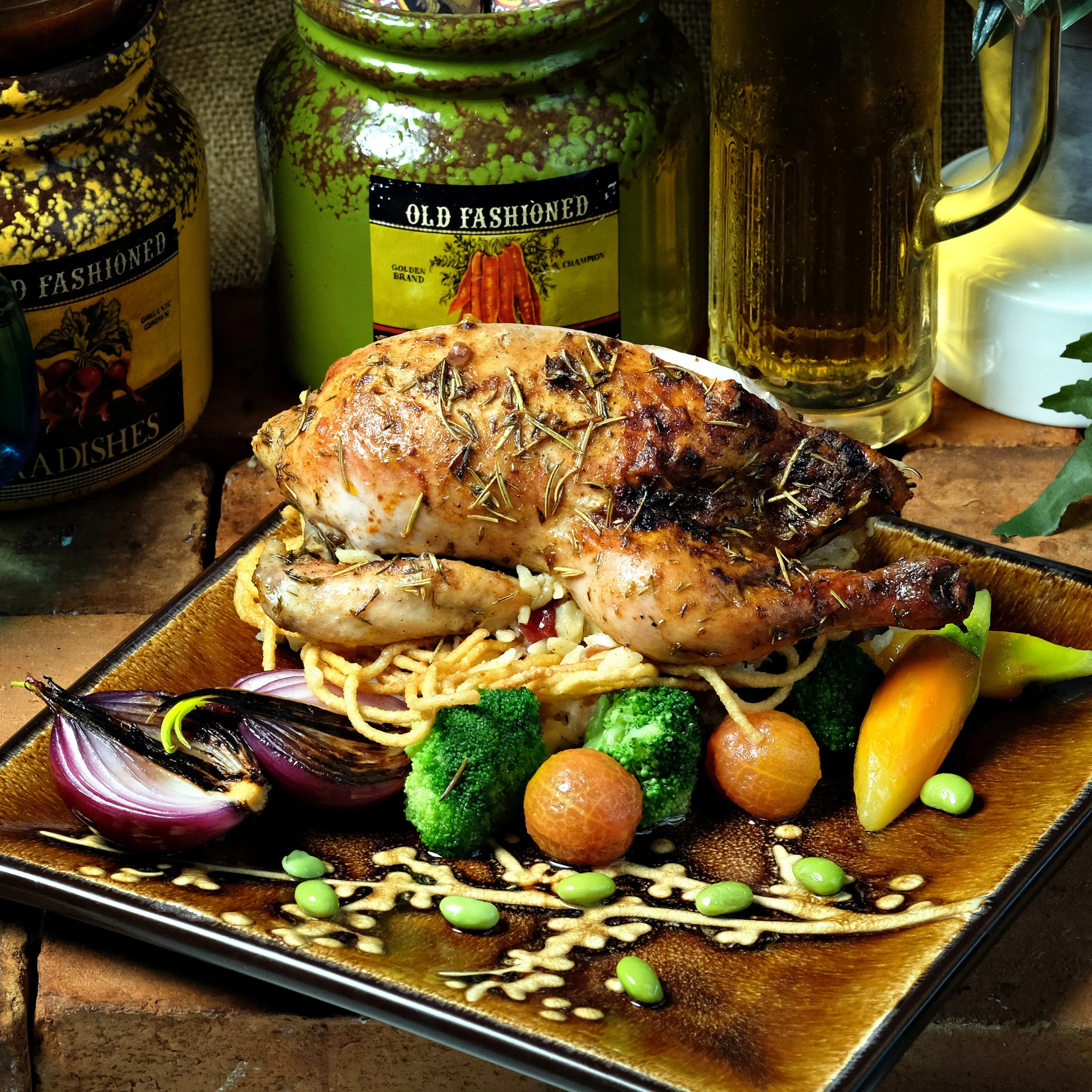 Beer Can Chicken from Vikings SM Lanang, Davao