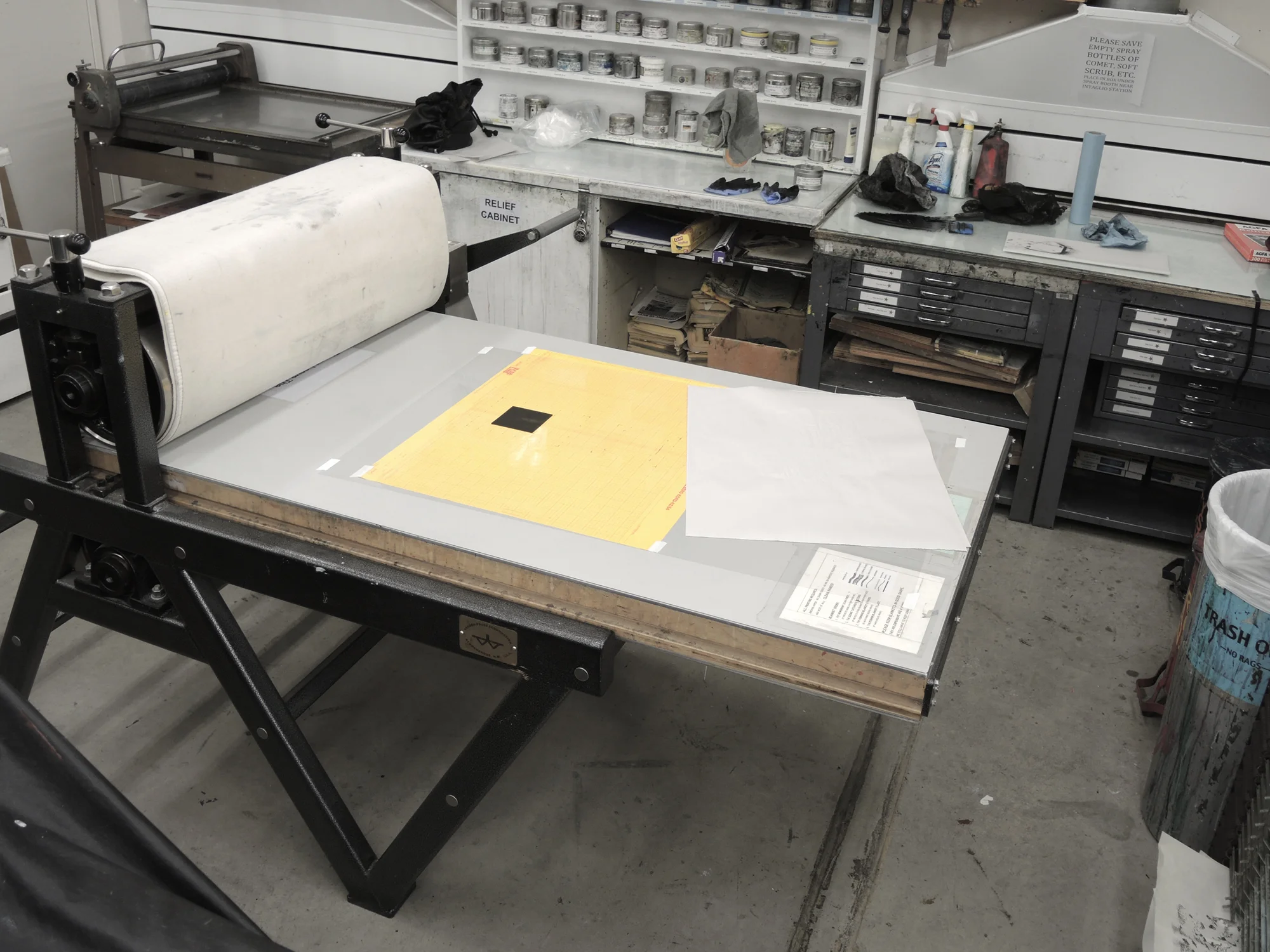 takach press - mcad printmaking studio