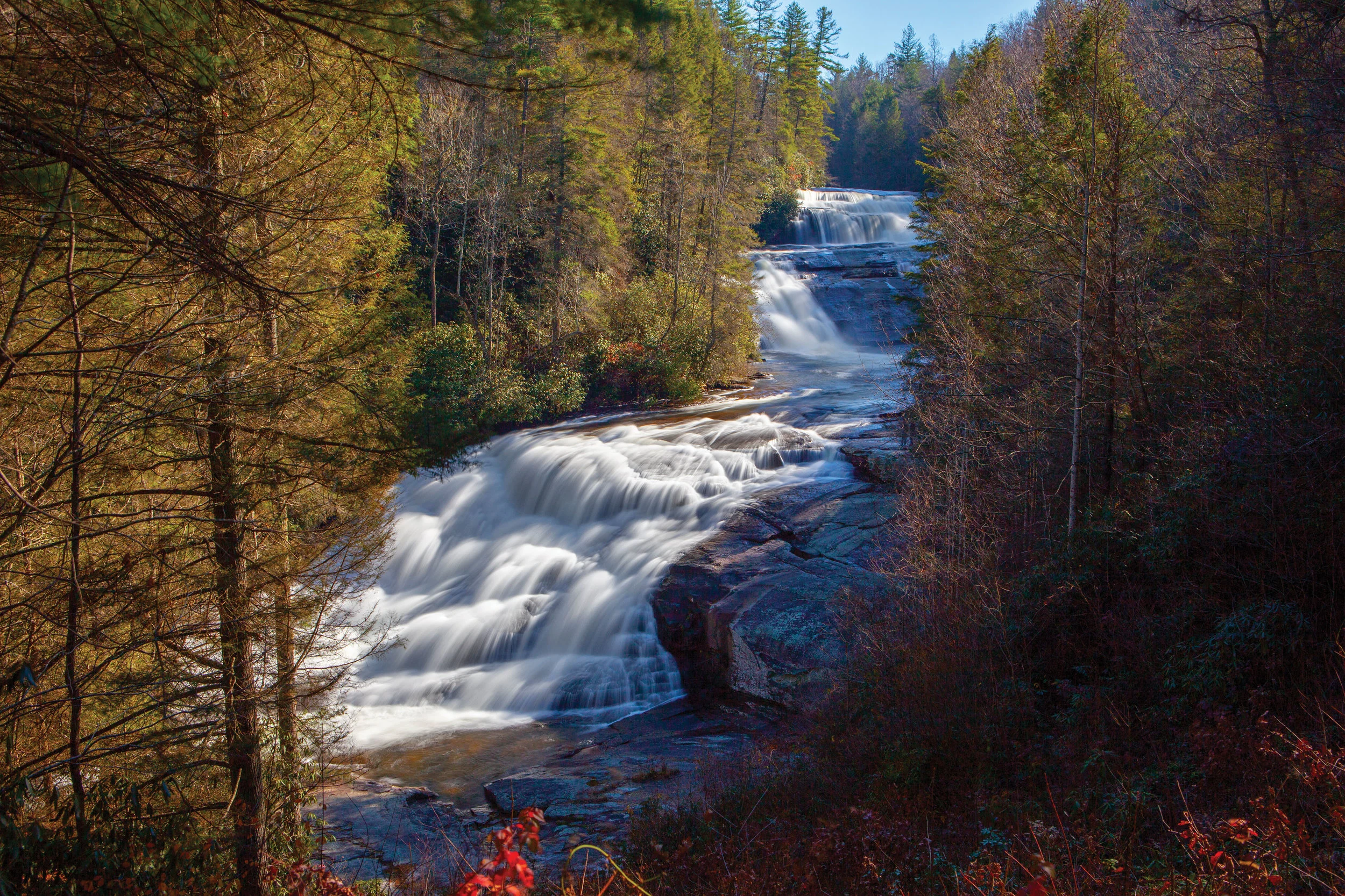 TRIPLE FALLS, DUPONT STATE RECREATIONAL FOREST photo by matt williams photography