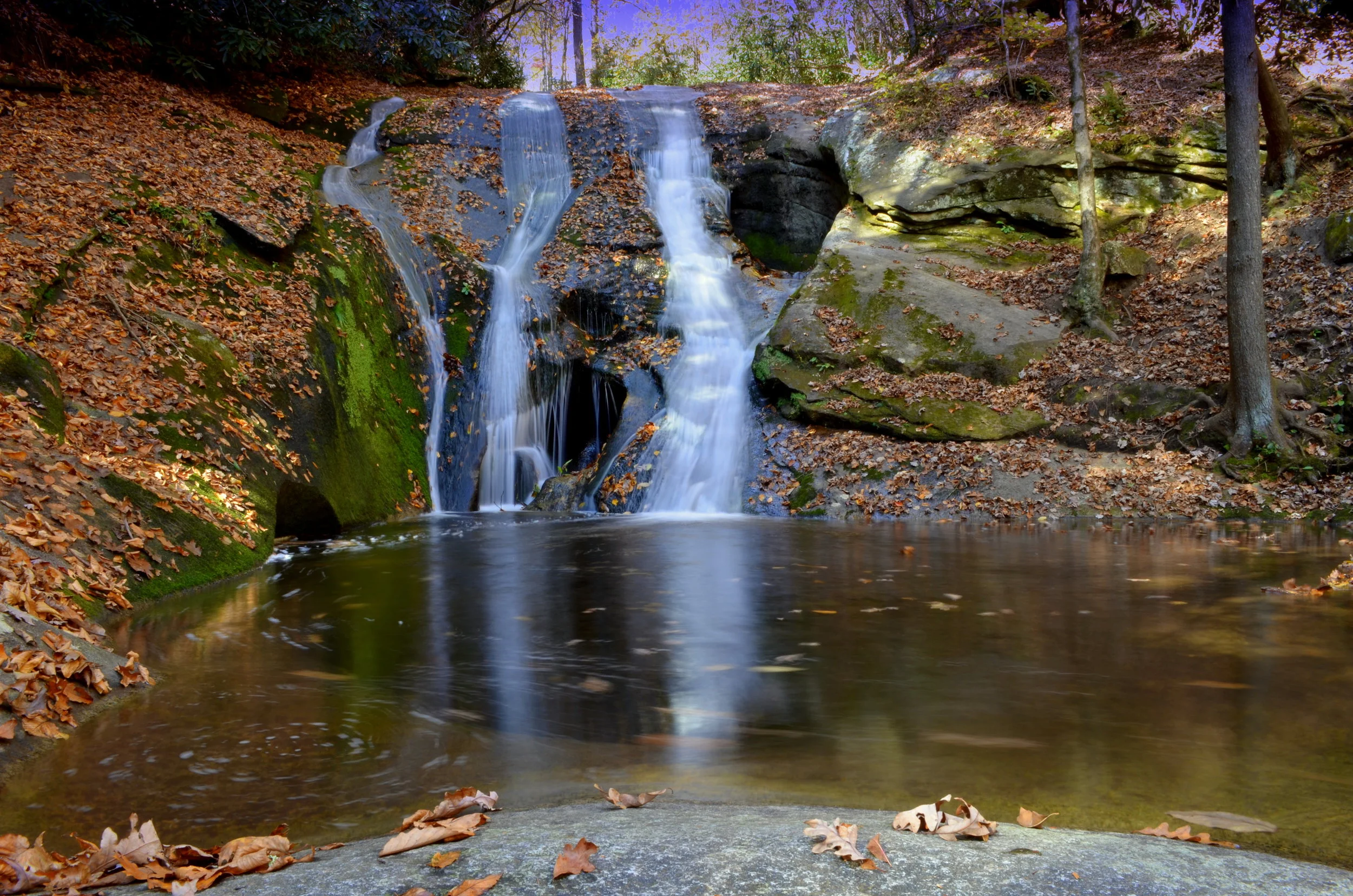 STONE Mountain falls, roaring gap photo courtesy of visitnc.com