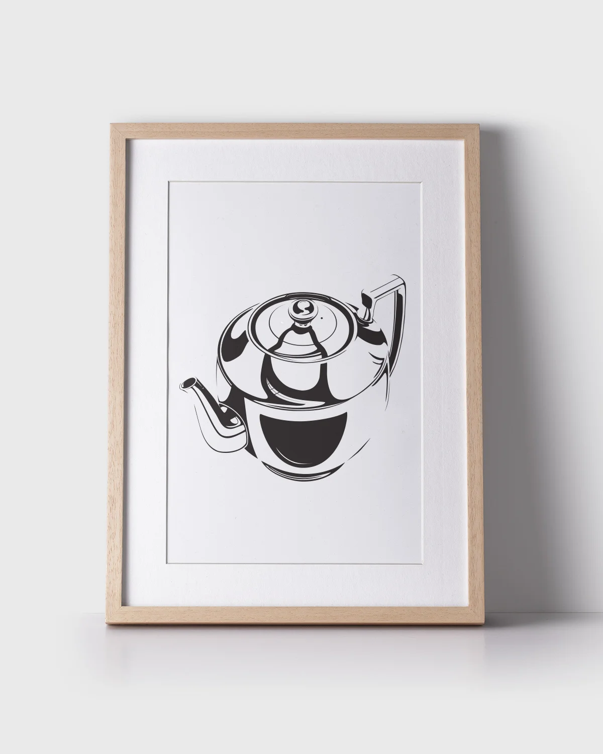 Download Teapot Drawings Morgan Cleary PSD Mockup Templates