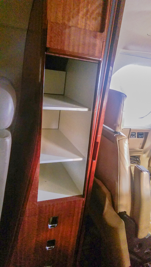 KA250 - Expanded storage space (post-mod)