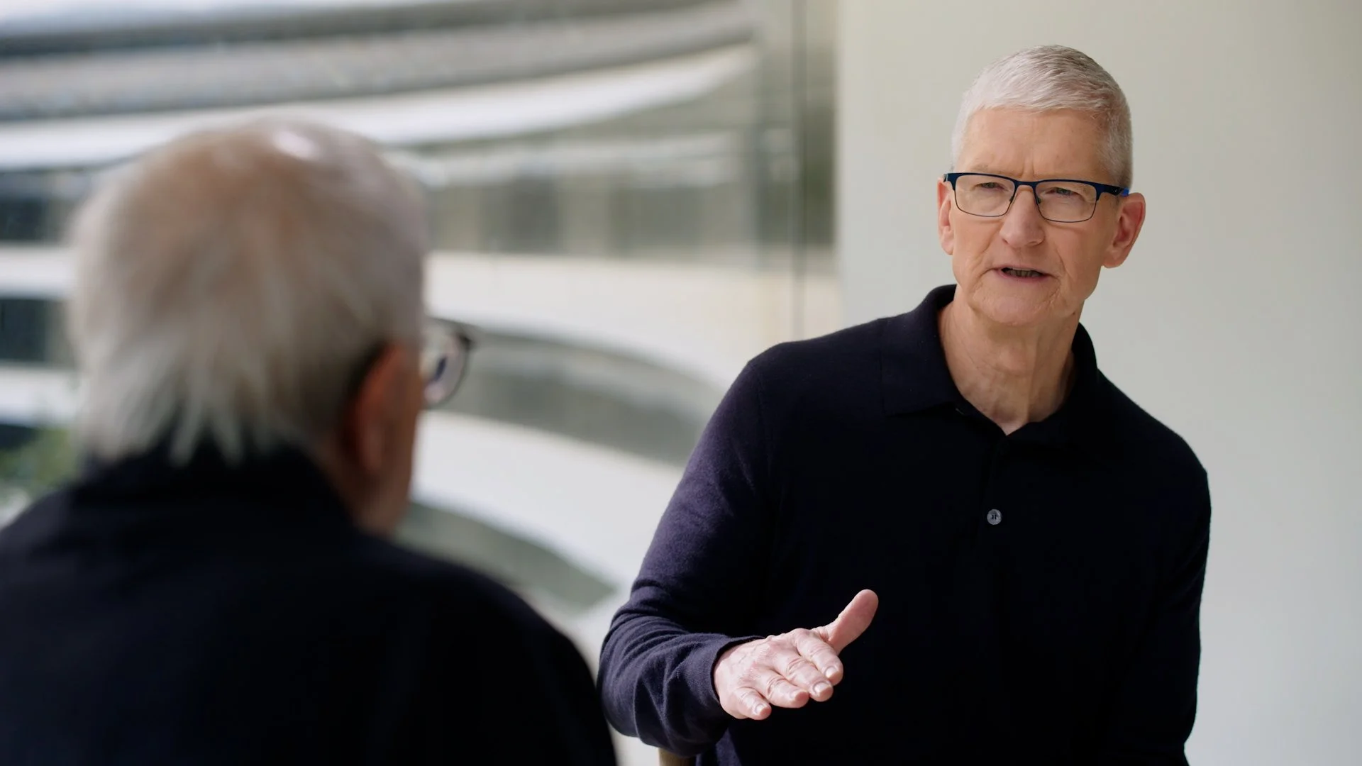 Tim Cook at Apple Park
