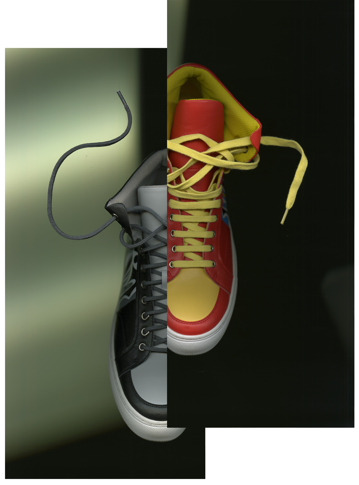 Shoes designed by Shih Kai Tai, MFA Fashion Merchandising