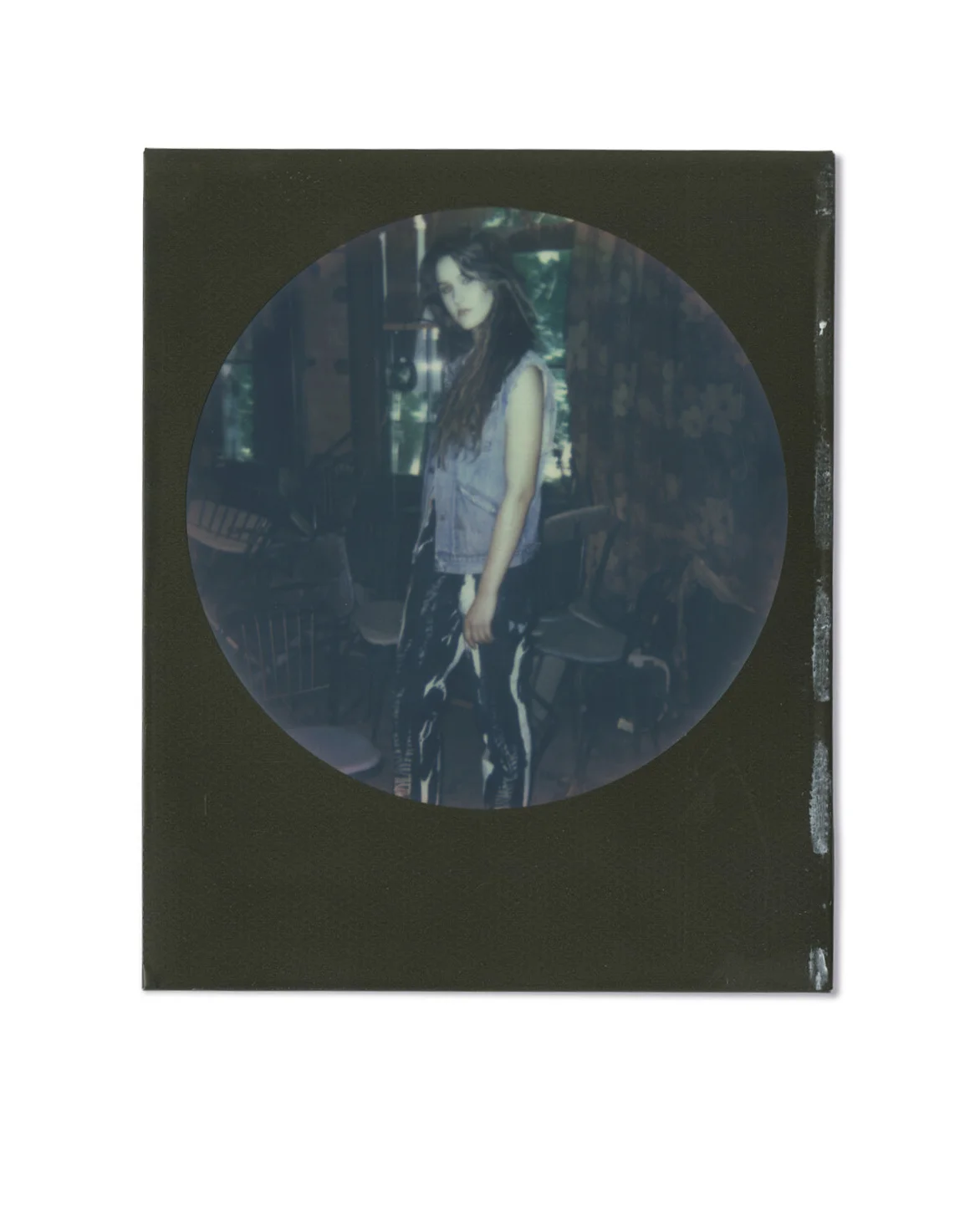 Vest, Afterlife Vintage. Jeans by Xiaowei Liu, MFA Fashion Design. 
