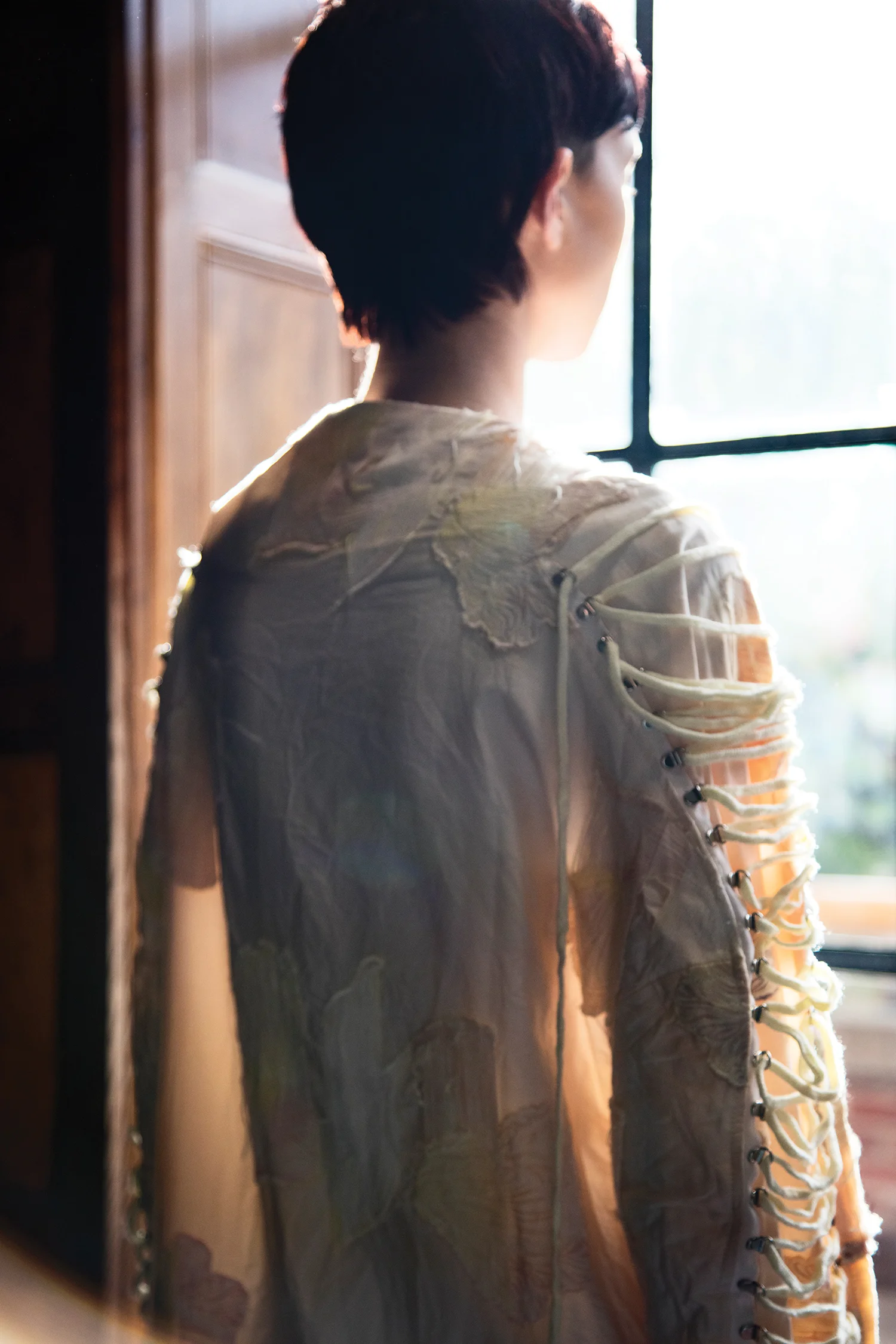 Jumpsuit by Brandon Kee, BFA Menswear Design.