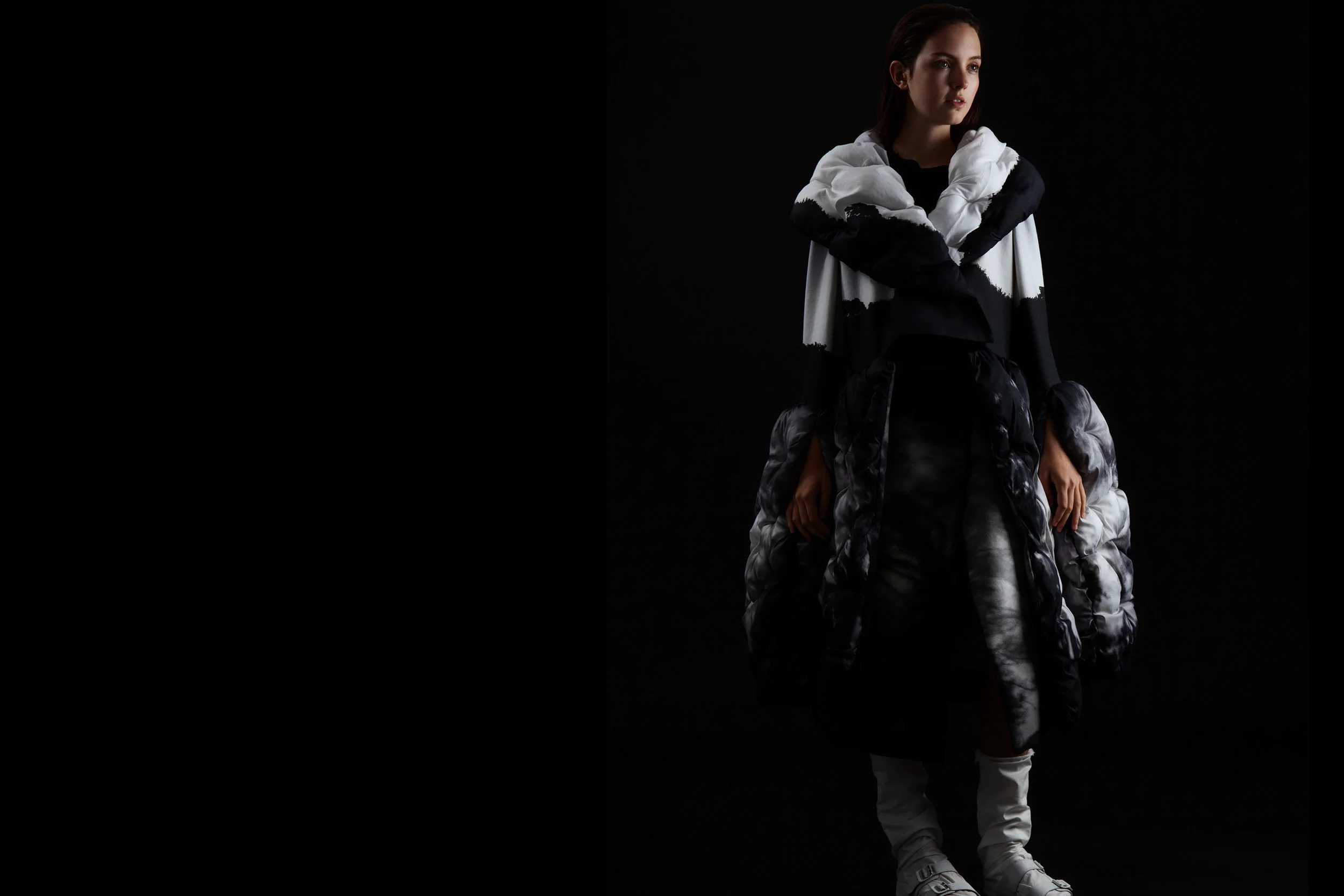 Saya Shen, MFA Fashion Design.