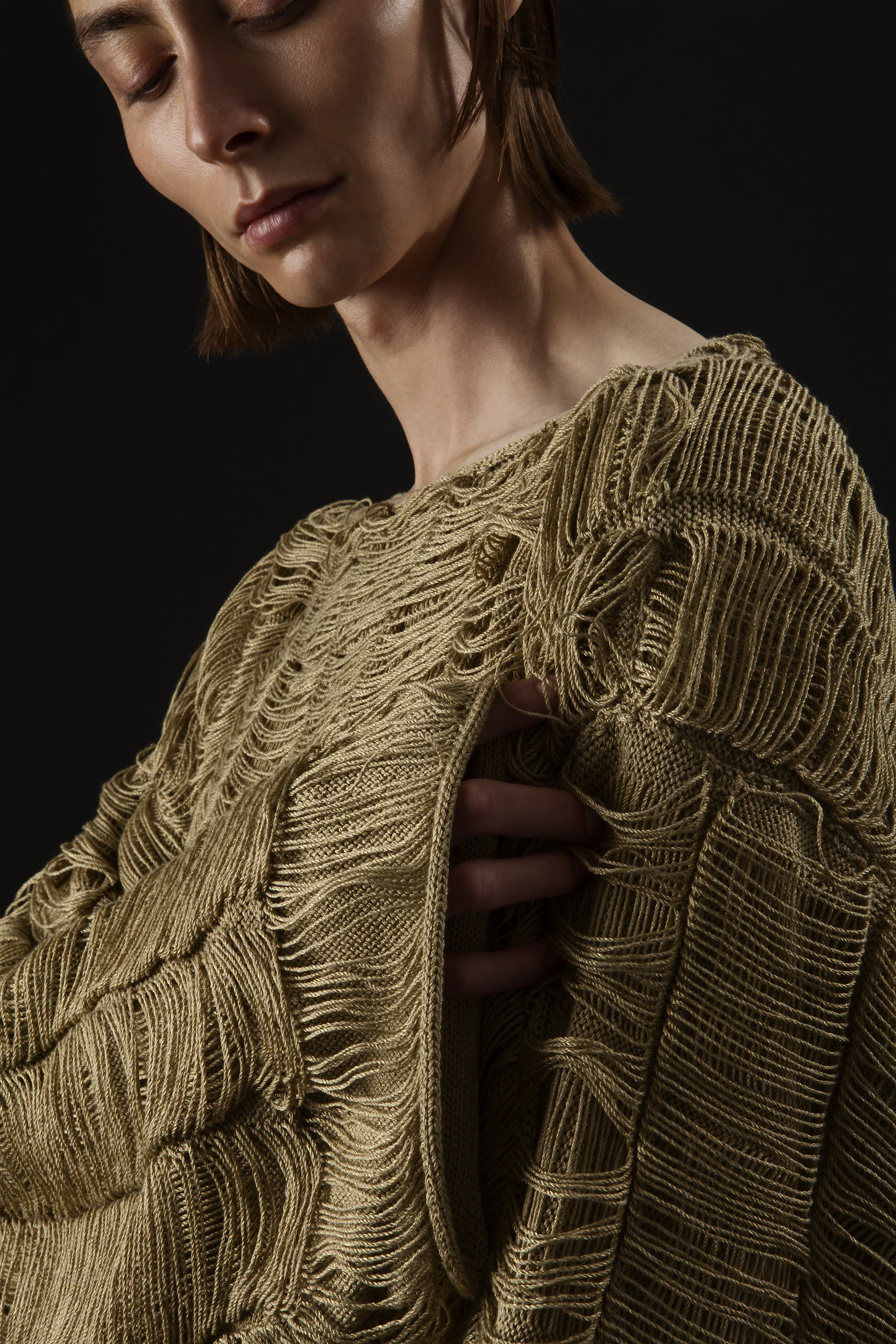 Joanna Jadallah, BFA Menswear Design and Cana Klebanoff, BFA Knitwear Design.