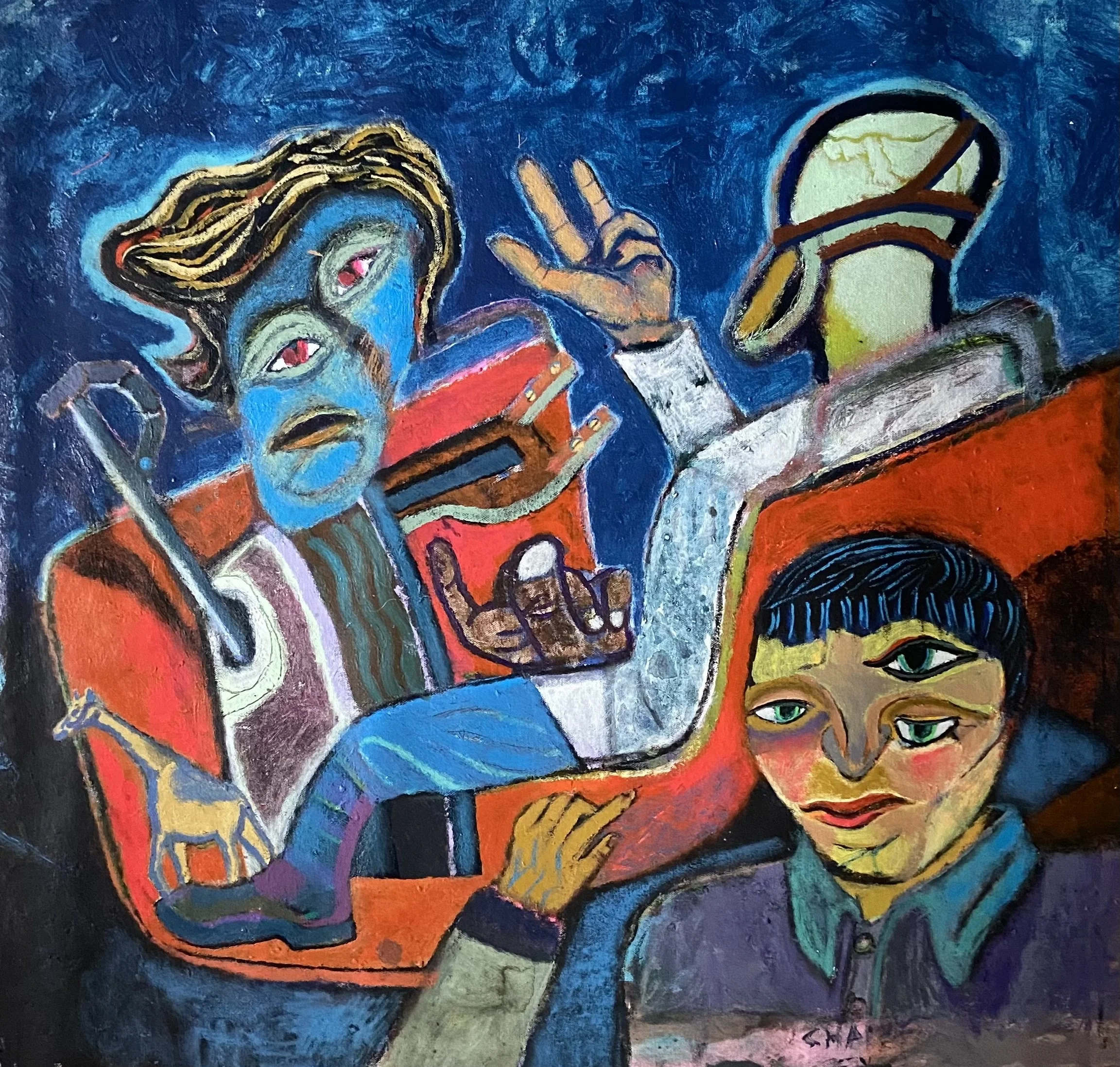 Pointing_Fingers_AcrylicOnCanvas_Feb2024_4x4Ft_.jpeg