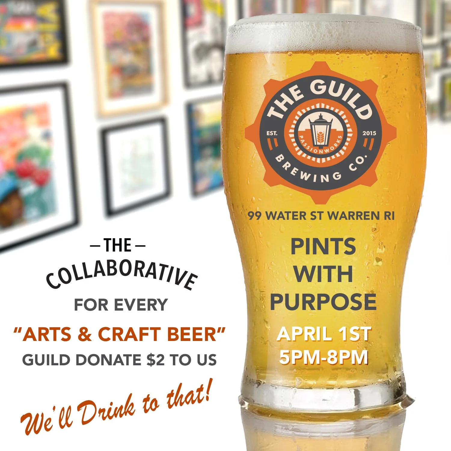 Pints with Purpose Fundraiser