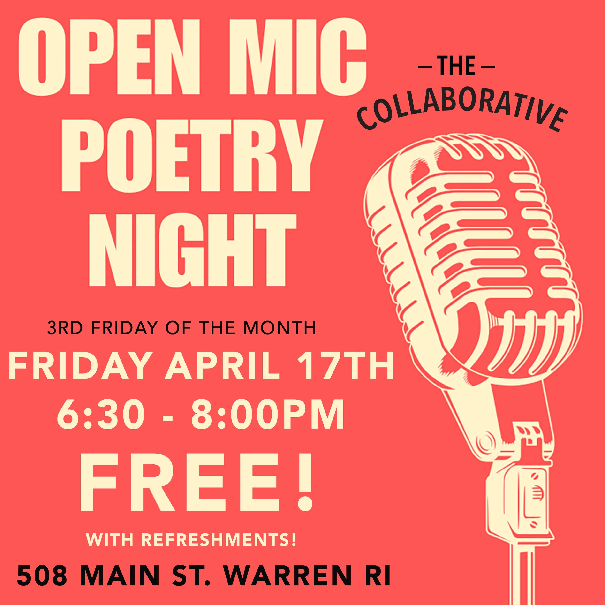 Open Mic Poetry Night