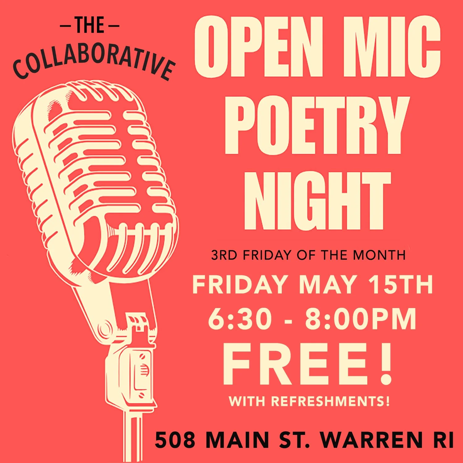 Open Mic Poetry Night