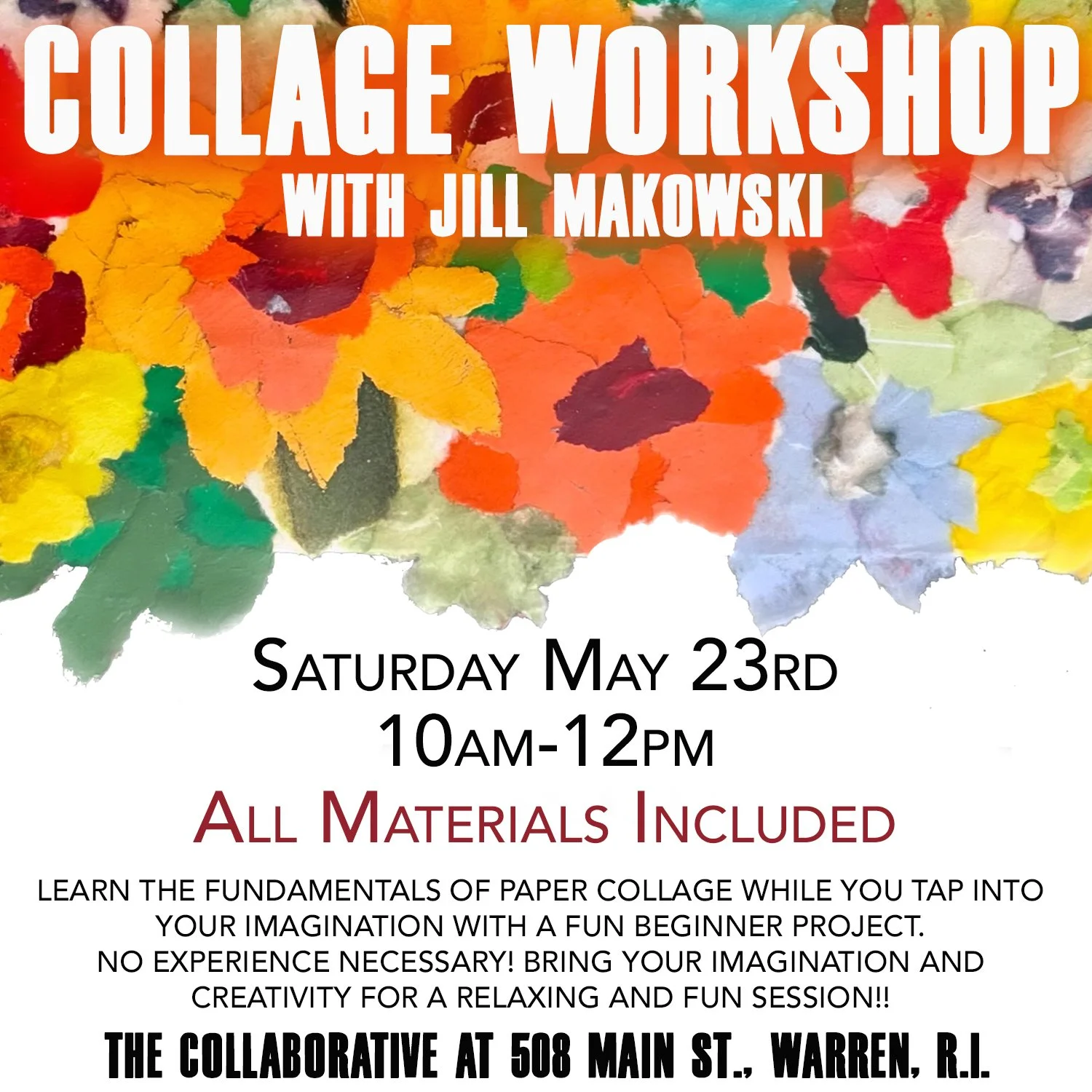 Collage Workshop with Jill Makowski
