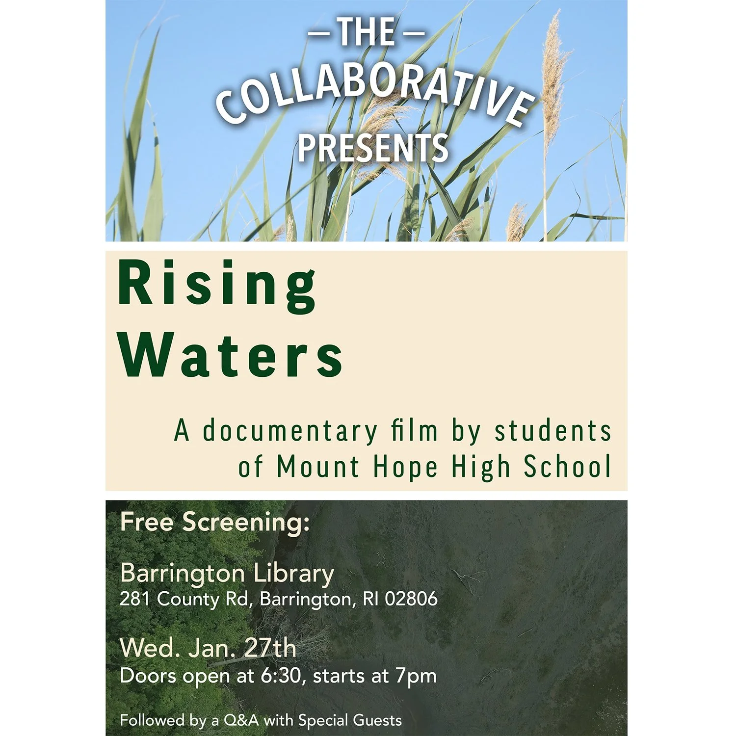 ‘Rising Waters’ Screening at Barrington Library