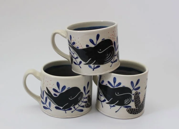 Whale Mugs