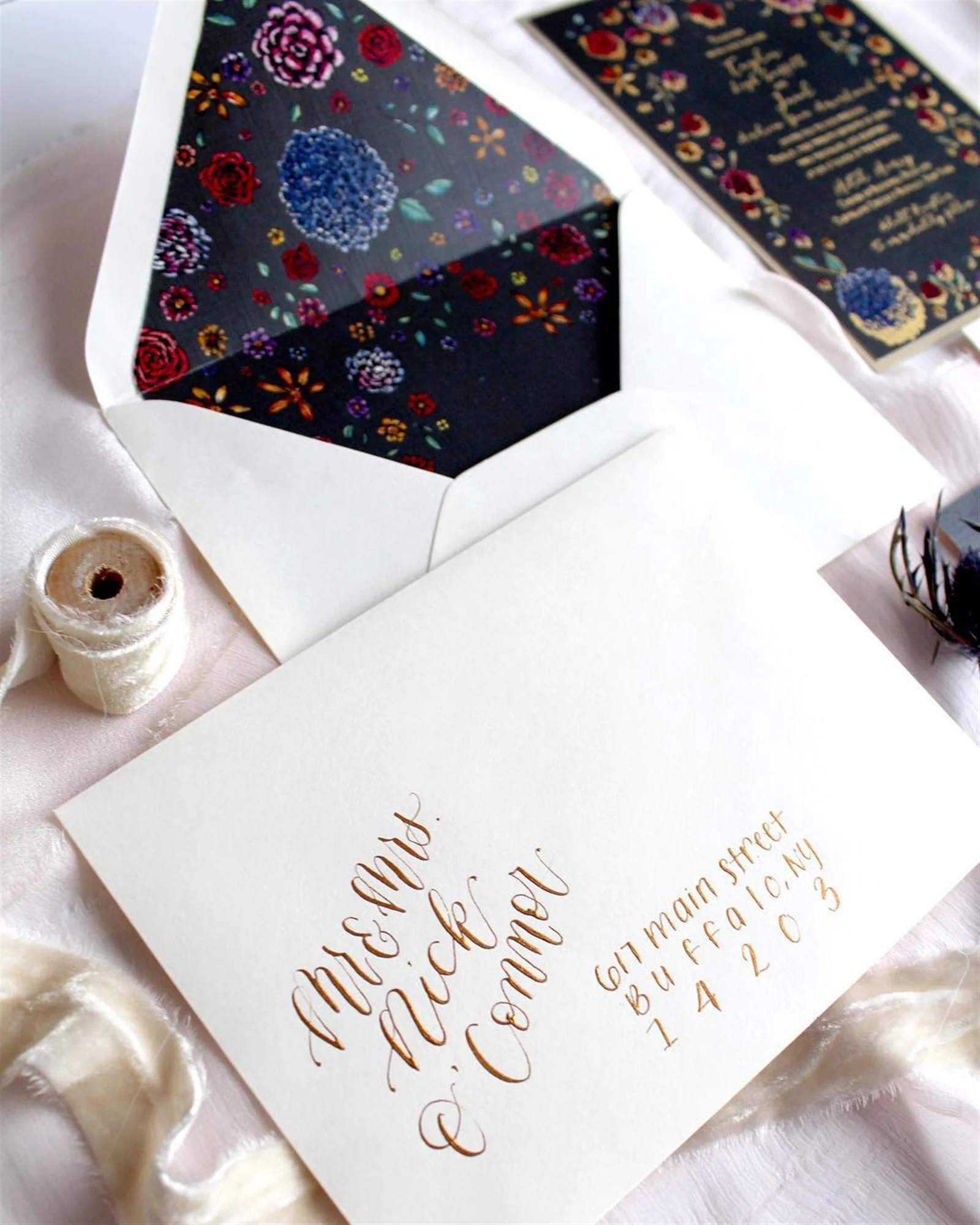 Hand calligraphy by Pretty Sugar Co.