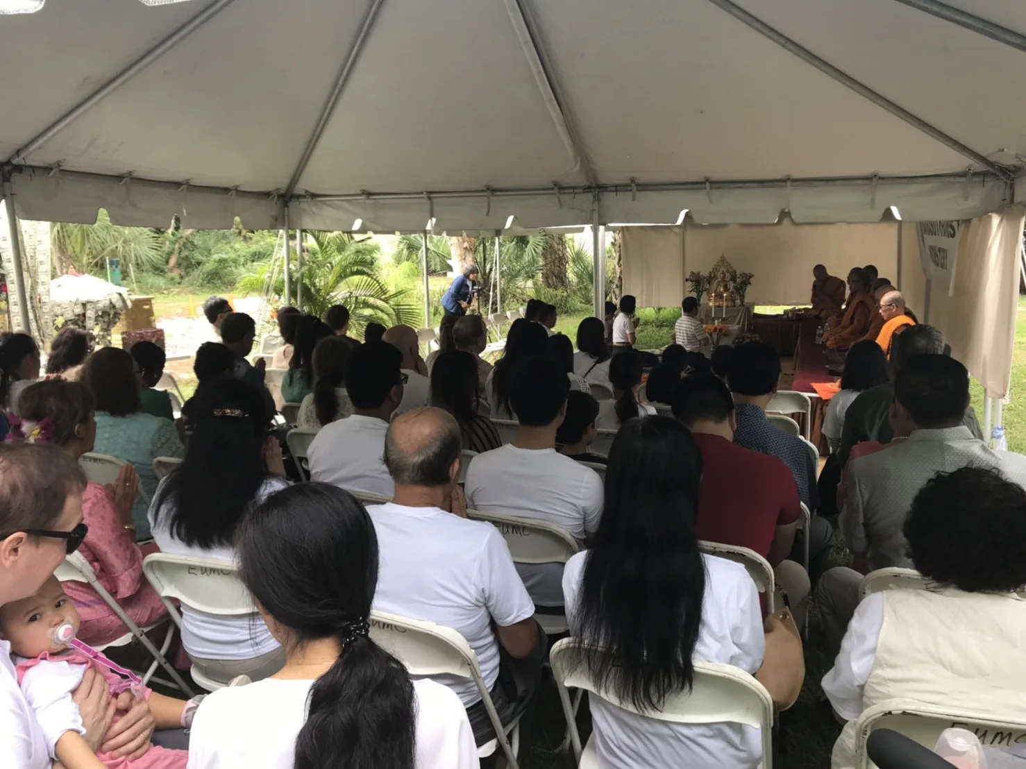 About 200 devotees attended our first Kathina in 2018.