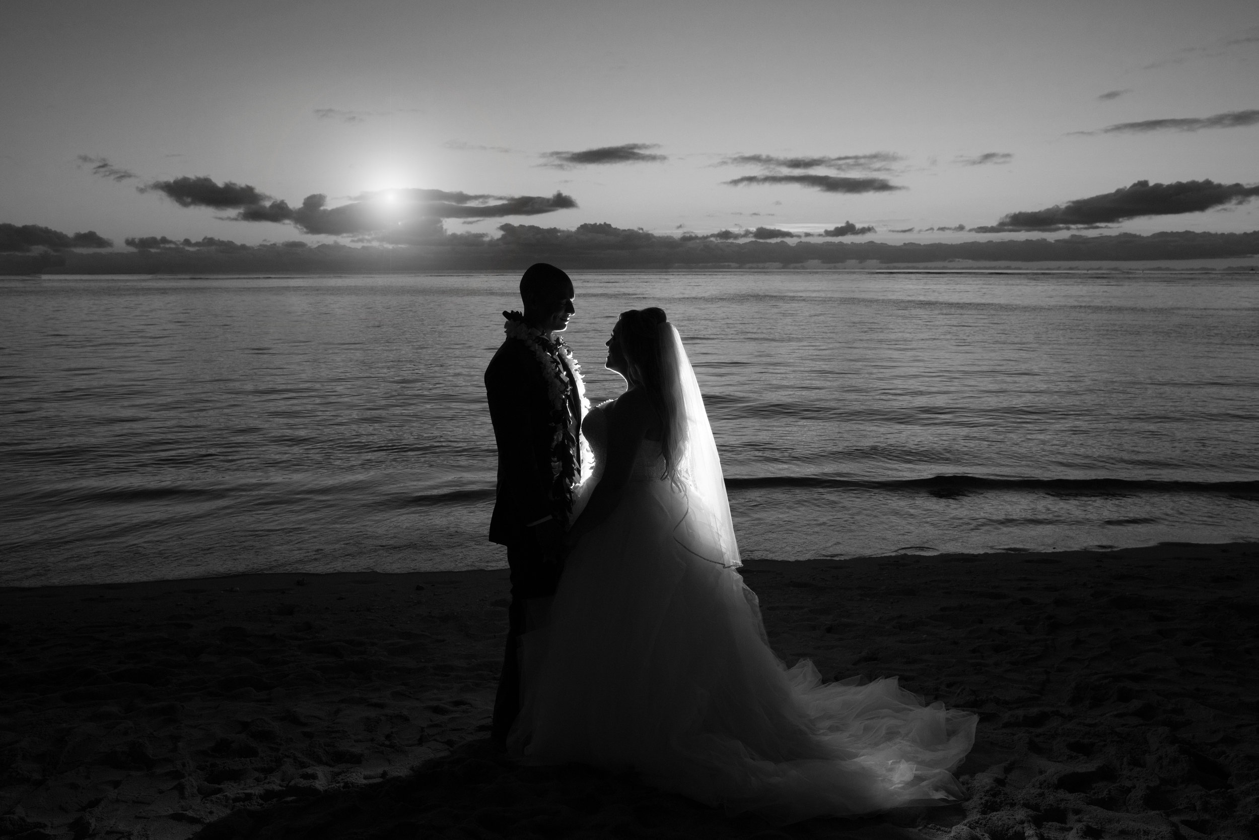 "If you are planning a wedding, ESPECIALLY, a destination wedding and don't know where to start? Book Bianca Photography !! We planned our wedding from CA and I found Bianca Photography by following her on Instagram and I loved her style. Very candid, natural and really captures the beauty in every scene. She was so easy to work with planning from afar and was very responsive to emails and speaking over the phone as well. On the day of my wedding she was right on time, friendly and took charge to make sure things stayed on track and we were on time. She made me feel at ease and really worked with everyone in the bridal party to capture the perfect shots. Her hubby Grant was the second photographer on our special day. Grant was with the groomsmen before the wedding and my hubby and all the guys said he was fun, laid back, and organized. The two were an amazing team. After the ceremony during family photos, Bianca made sure everyone who was supposed to be in the photos was there and she kept everyone in line! We did beach photos and they made sure we hustled to get there right at sunset for the perfect photos! They really worked as a beautiful team, respectful, talented and professional the entire time. If I ever have another event in Hawaii I will book them over and over again! And trust me when I say- I highly recommend Bianca Photography !!!!! From Jerri & Jared, January 7, 2017"