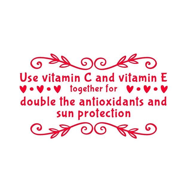 Each vitamin combats different types of UV damage, which means that the combination will give you super comprehensive sun protection (especially if you&rsquo;re using daily SPF) ☀️. ⠀
⠀
Plus, it&rsquo;ll give you double the antioxidant protection. In