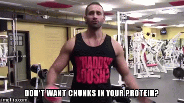 No chunks, bro.