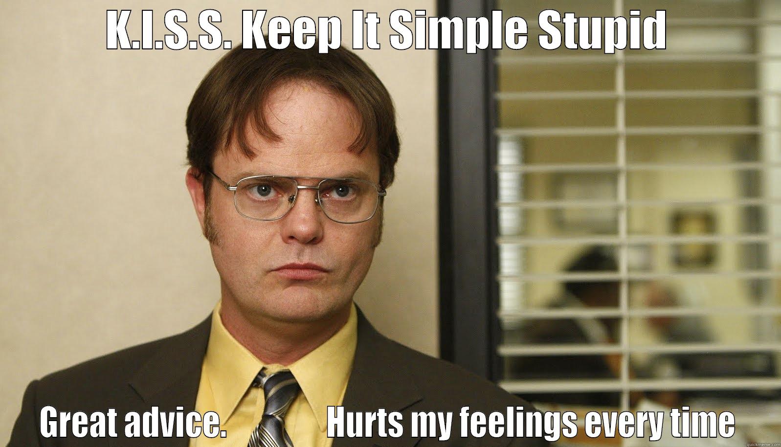 I'm all about the K.I.S.S. at Poehlmann Fitness.