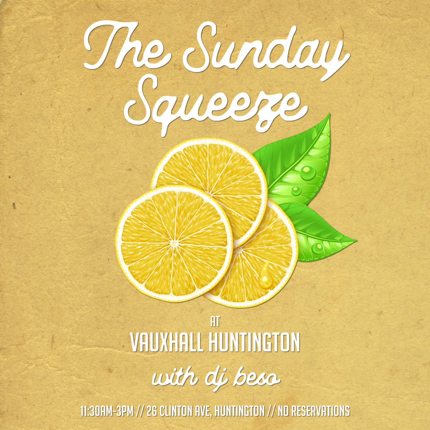 The Sunday Squeeze at Vauxhall
