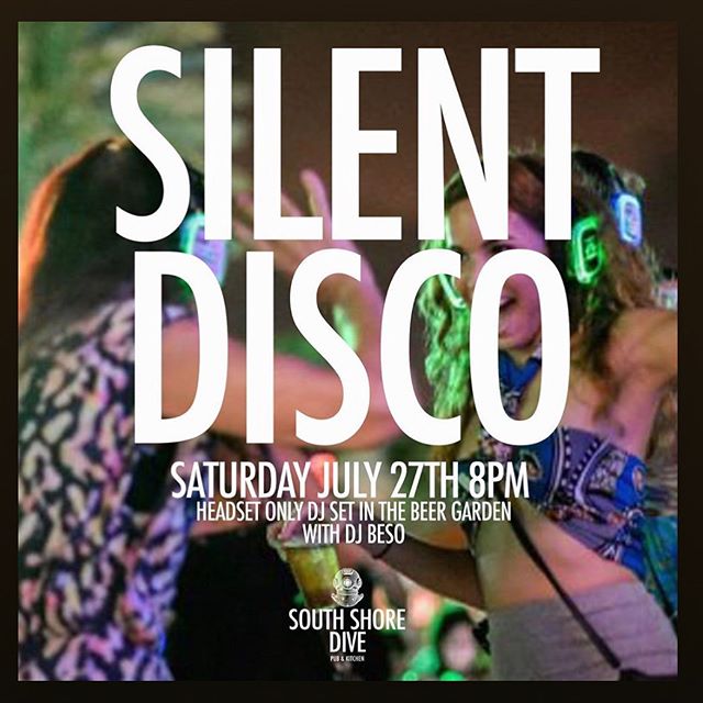 Come be quiet with us at @southshoredive! Starts at 8pm!