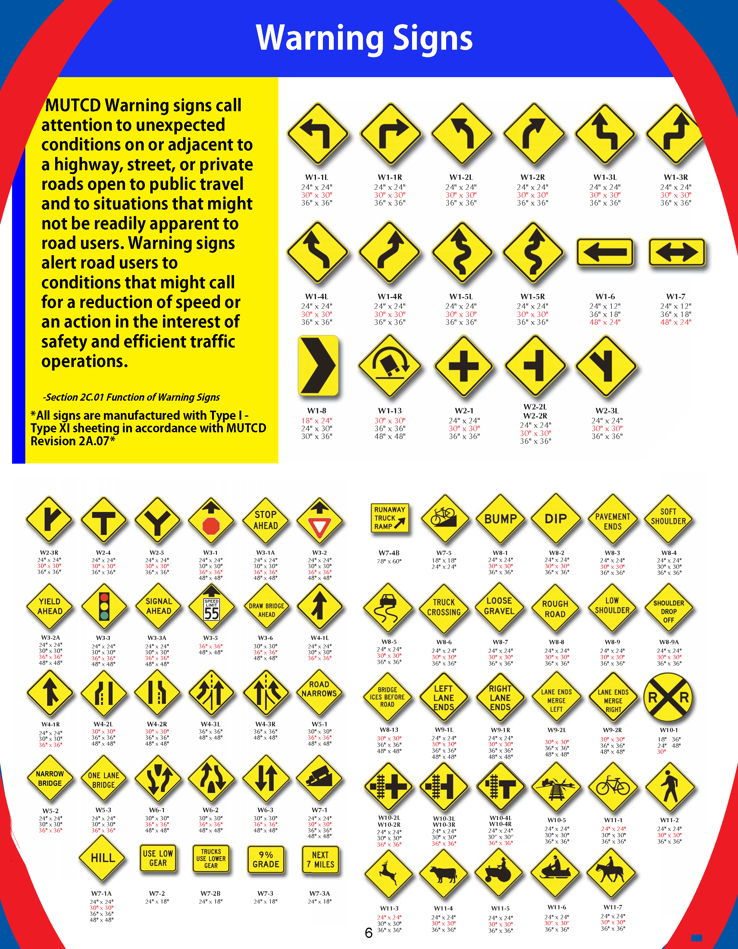 W10-4 TRAIN CROSSING AND INTERSECTION ADVANCE WARNING (symbol) Sign -  Railroad Warning Signs