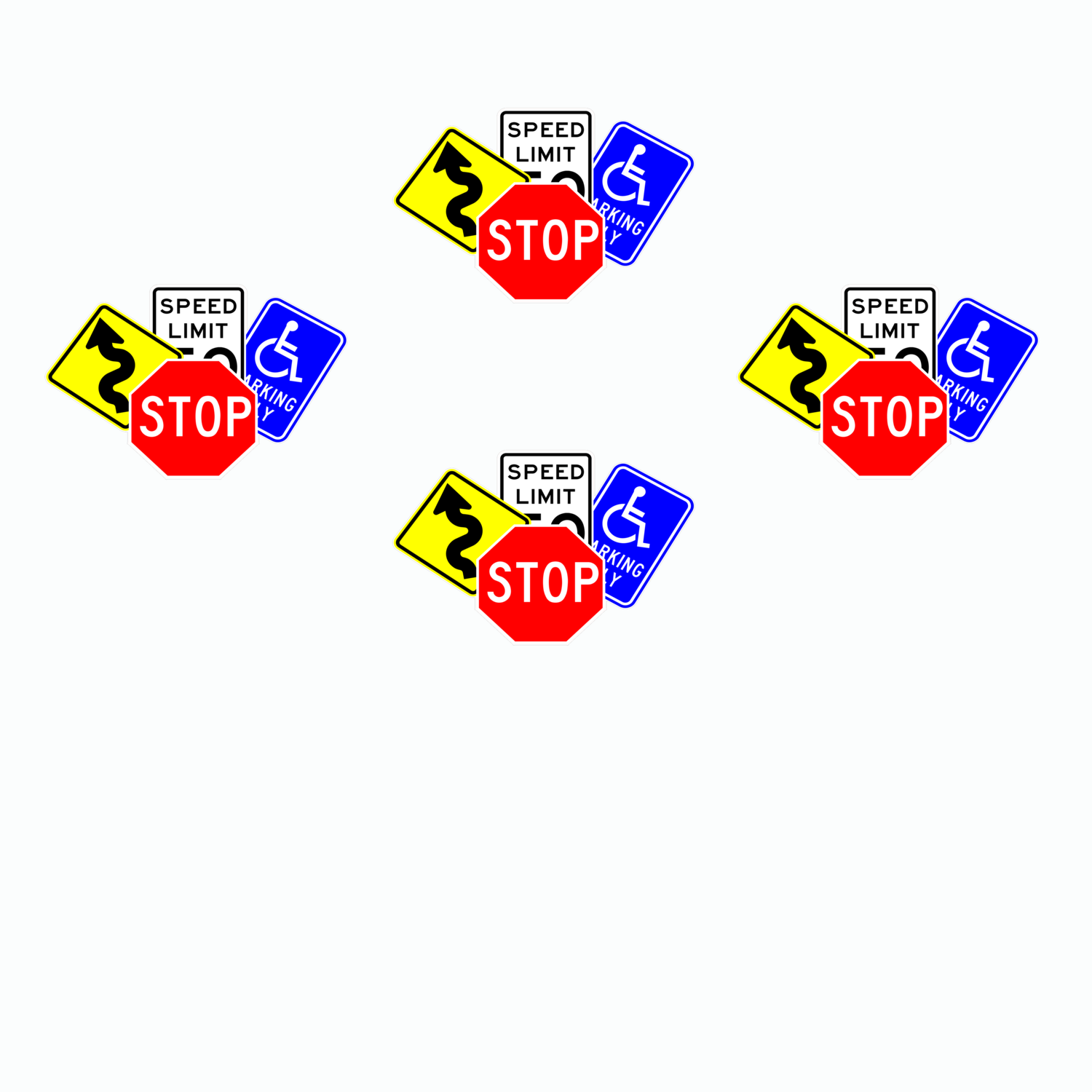 Cross Road Sign W2-1 - Traffic Safety Supply Company