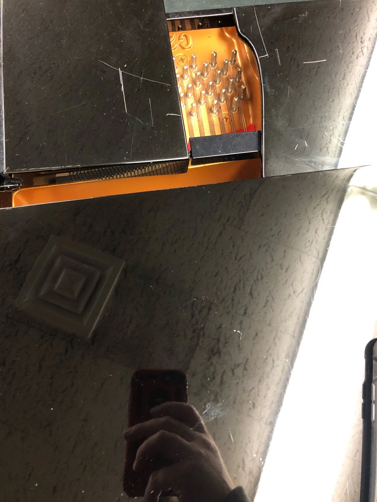 Yamaha C2 Lid fully repaired