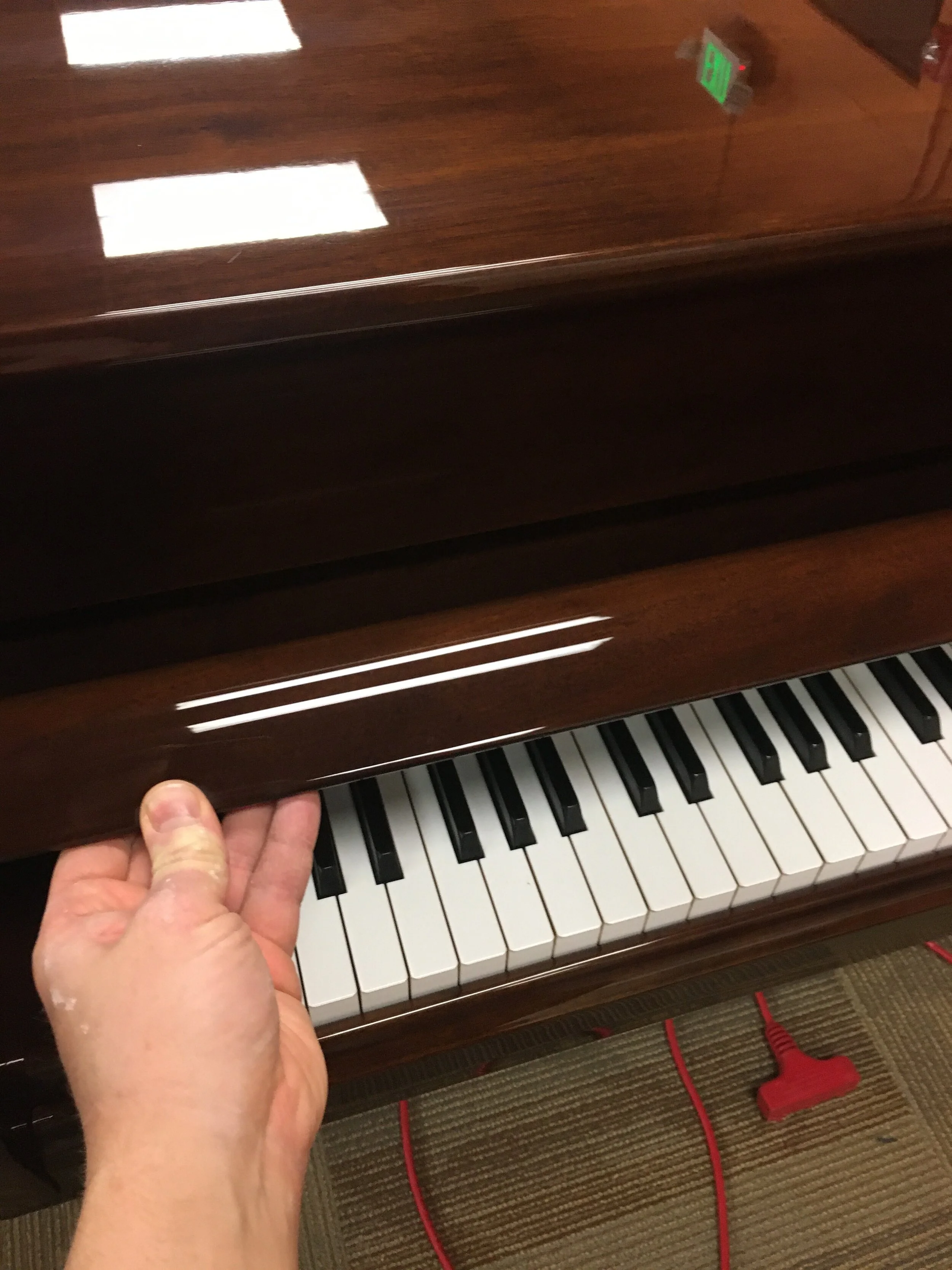 Bohemia Fall Board Scratches