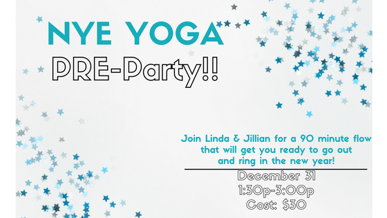 NYE Pre-Party w/ Linda Spolidoro & Jillian McDonough