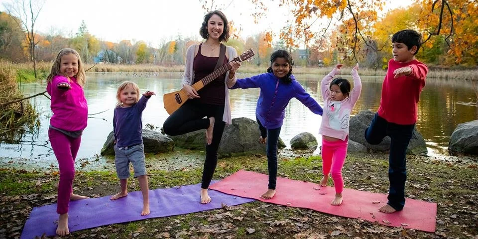 Family Yoga – All ages welcome! with Kimberly Fife