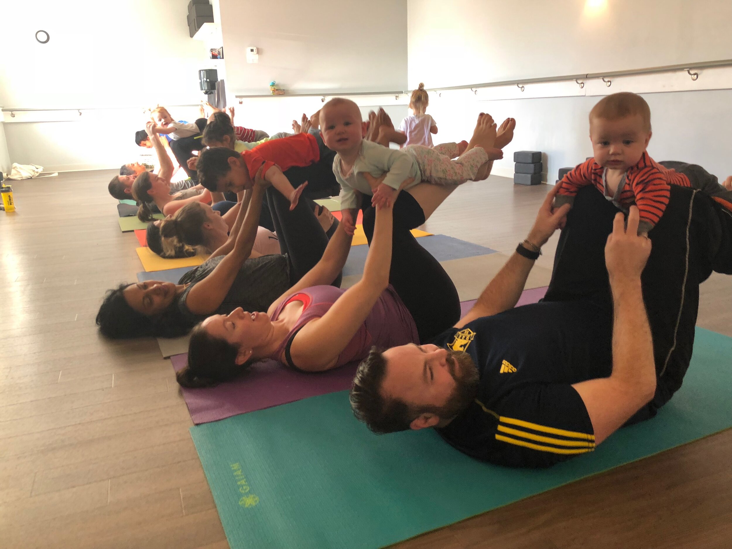 Parent and Baby Yoga with Kimberly Fife