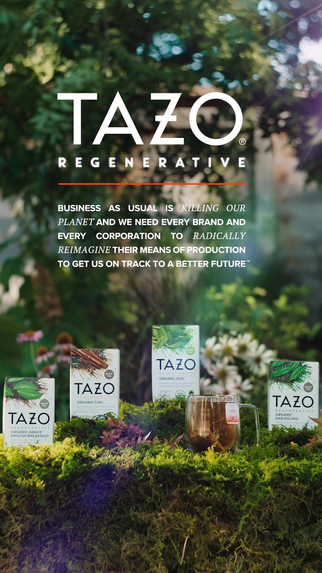 A regenerative ad for a regenerative product