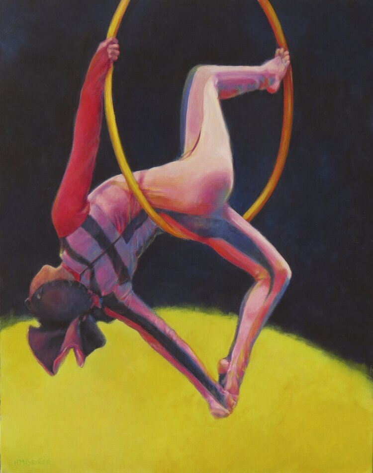 Aerialist, 28"x22"