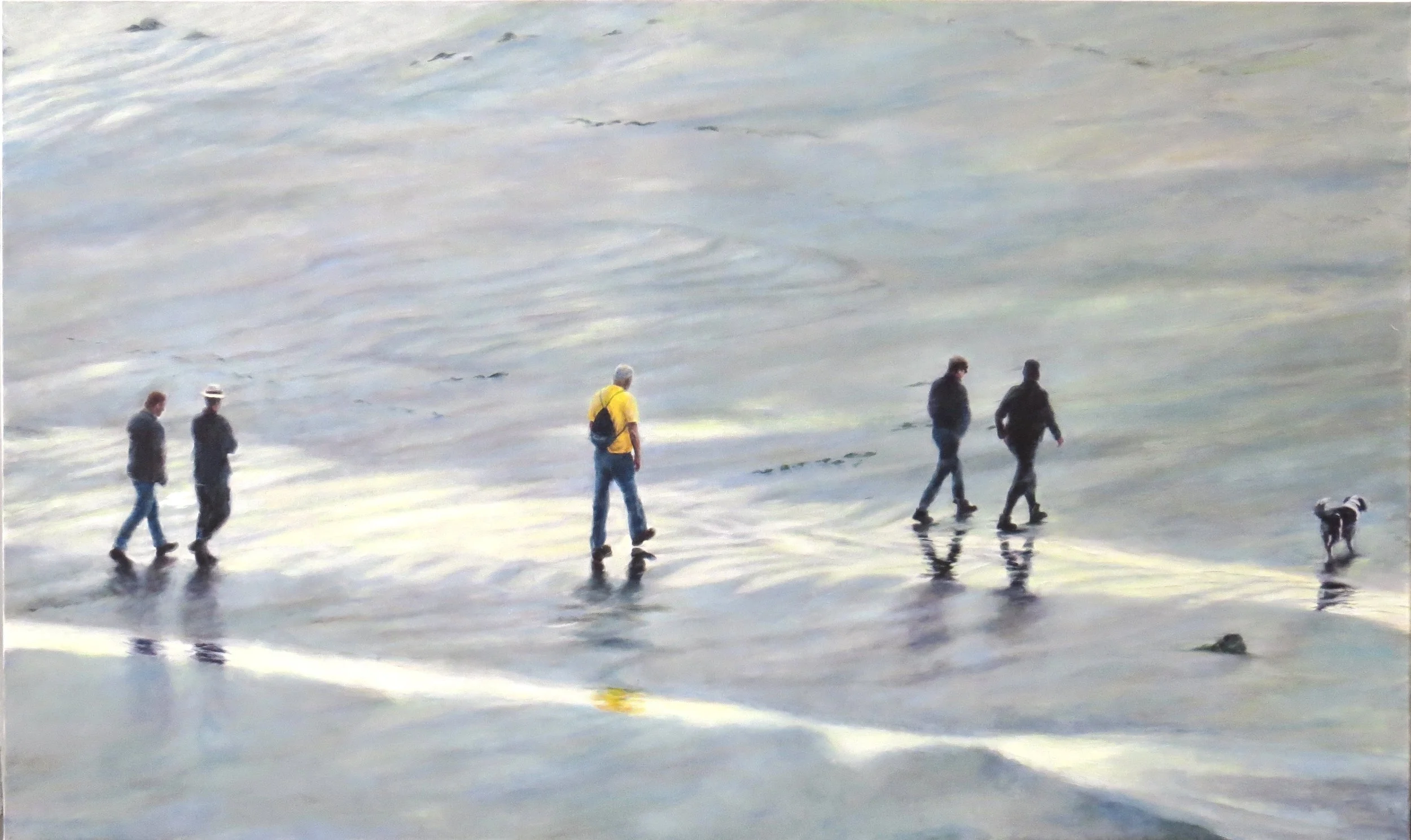 Yellow Shirt, 30"x50"