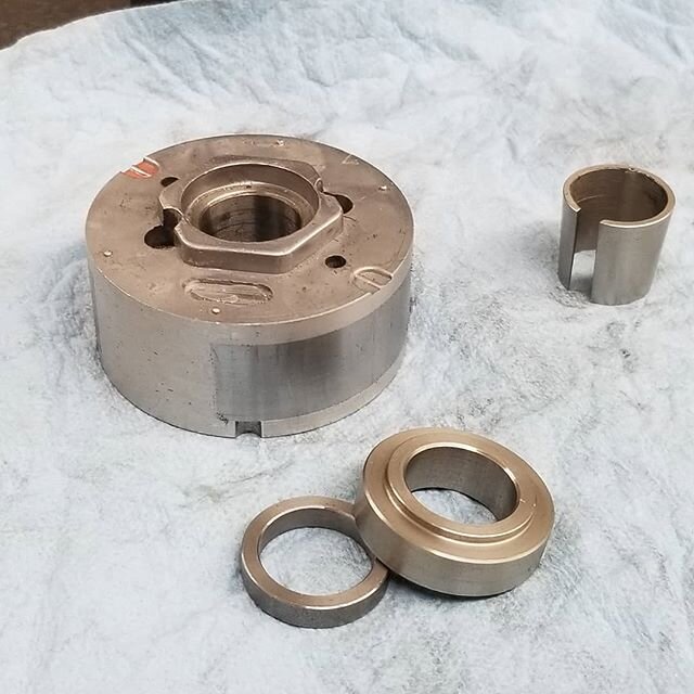 Company sells a &quot;kit&quot; then you have to make all the parts to install it. I'm on the wrong side of this business sometimes.
#norton #commando #madeinengland #ignition #fabrication #lathe #machinework #britbike  #flatracker  #measuretwicecuto