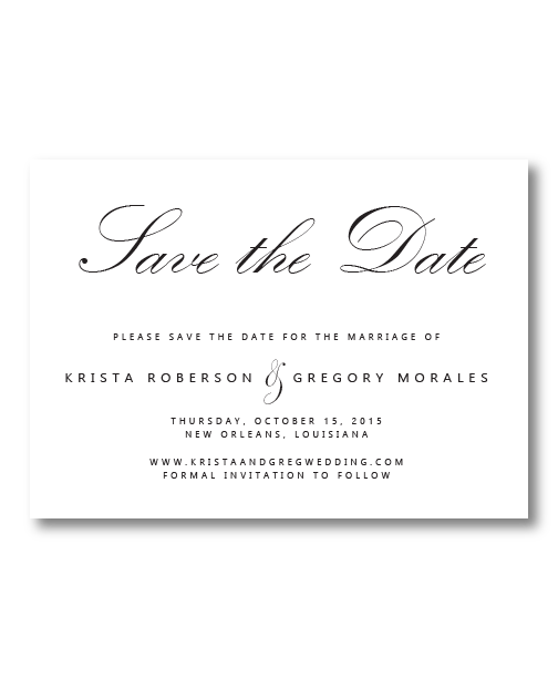 Olivia Save The Dates Put It On Paper Stationery