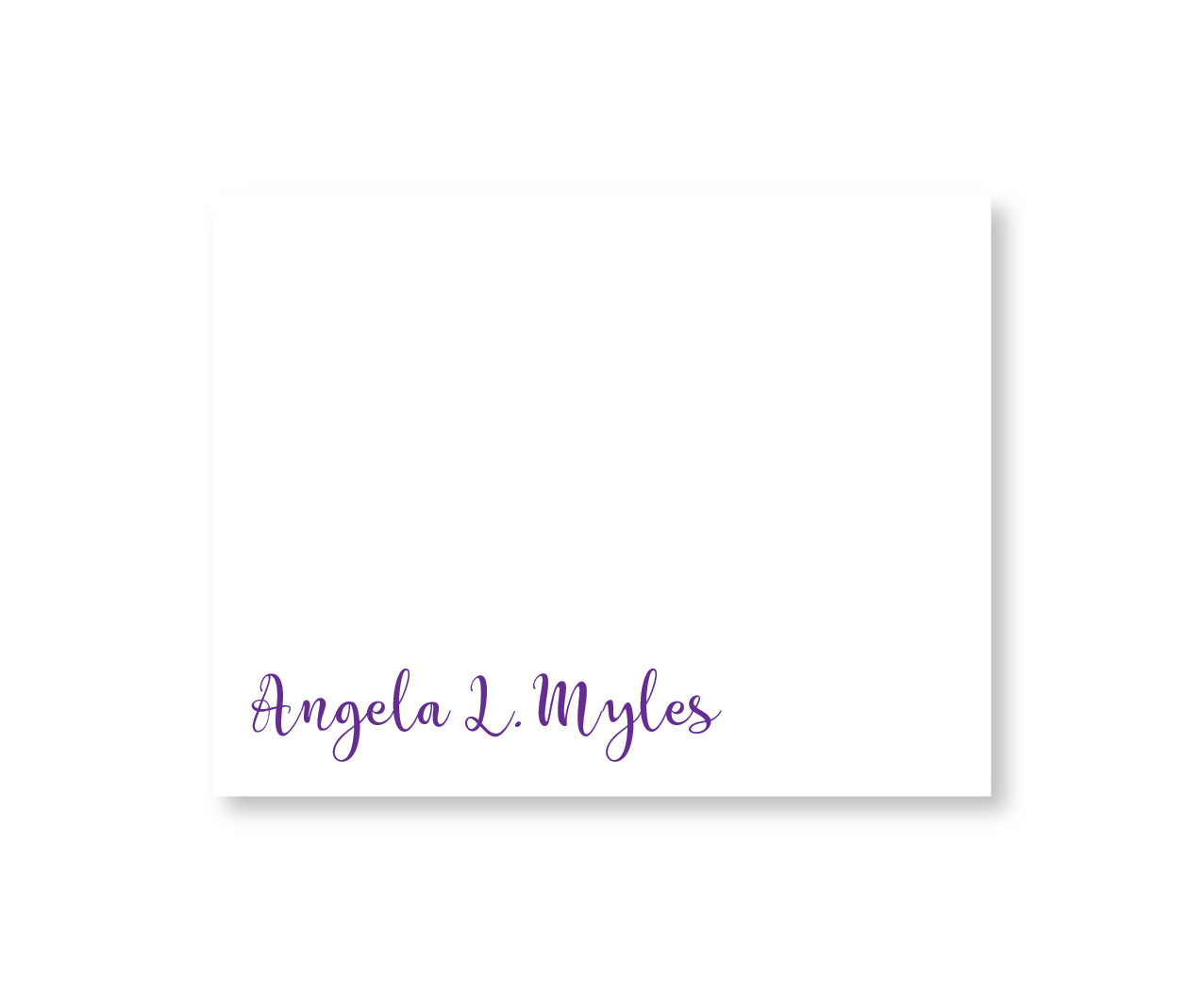 Custom Personalized Note Cards Put It On Paper Stationery