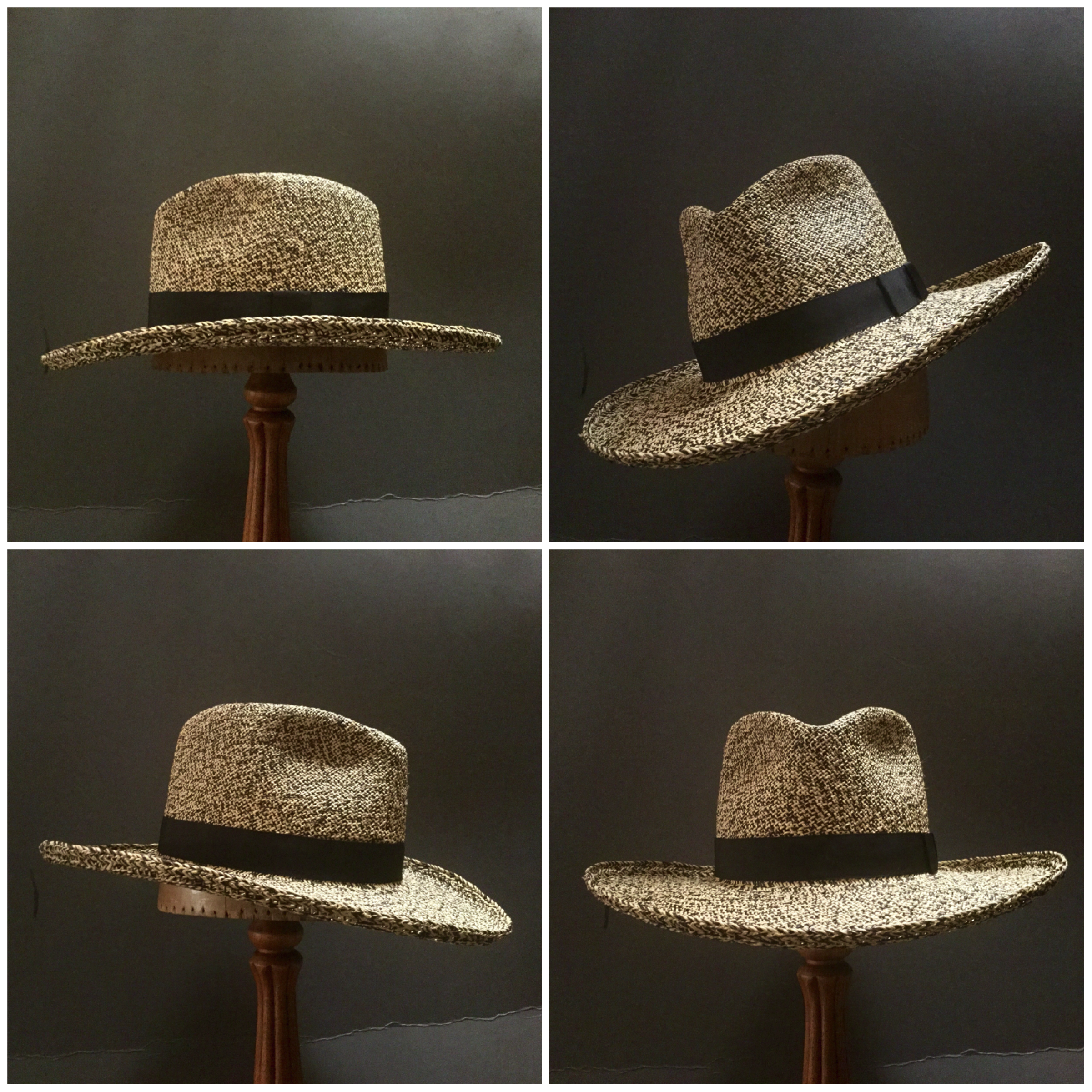 Weave: Perdiz Grade: N/A Brim Set: San Ann with 90 Degree Brim Curl Trim: 1 inch Grosgrain Ribbon with Flat Bow