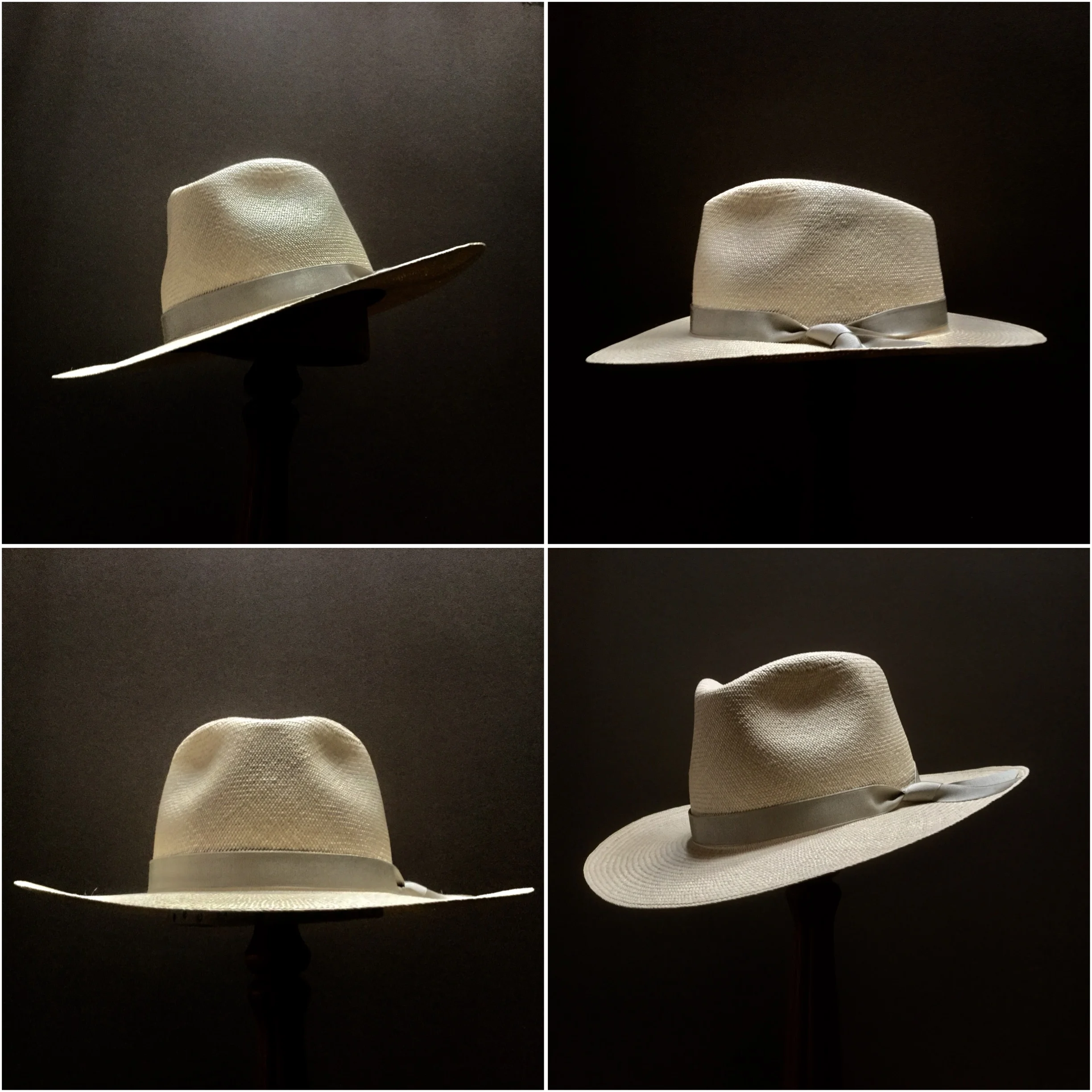 8 inch brim hat