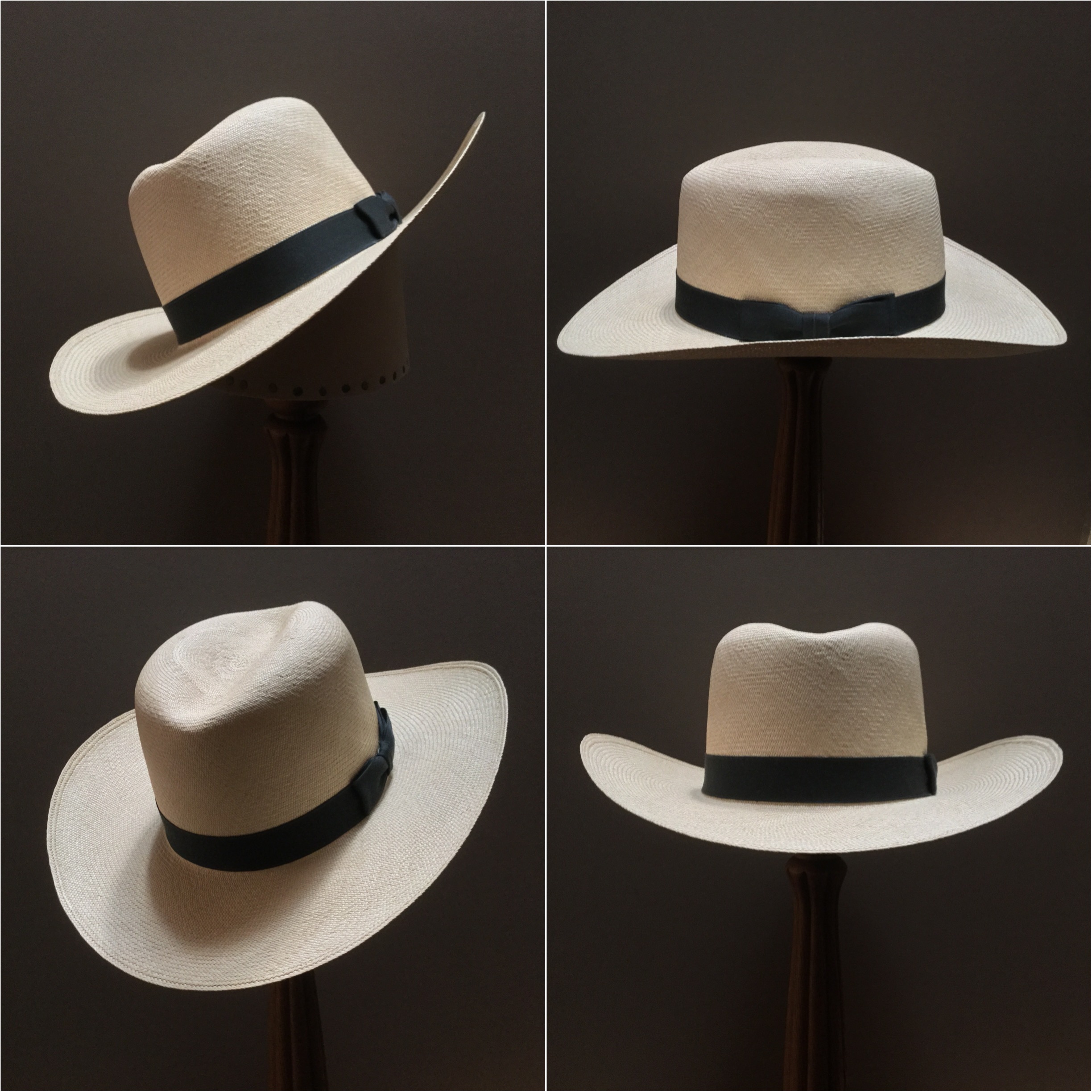 8 inch brim hat