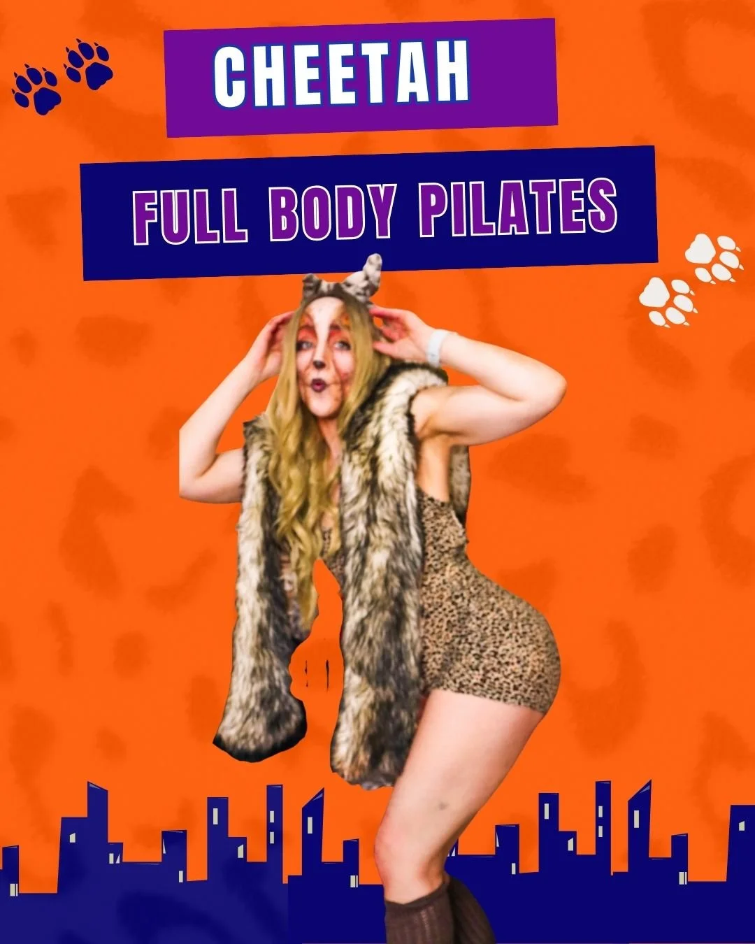 Full Body Cheetah Pilates