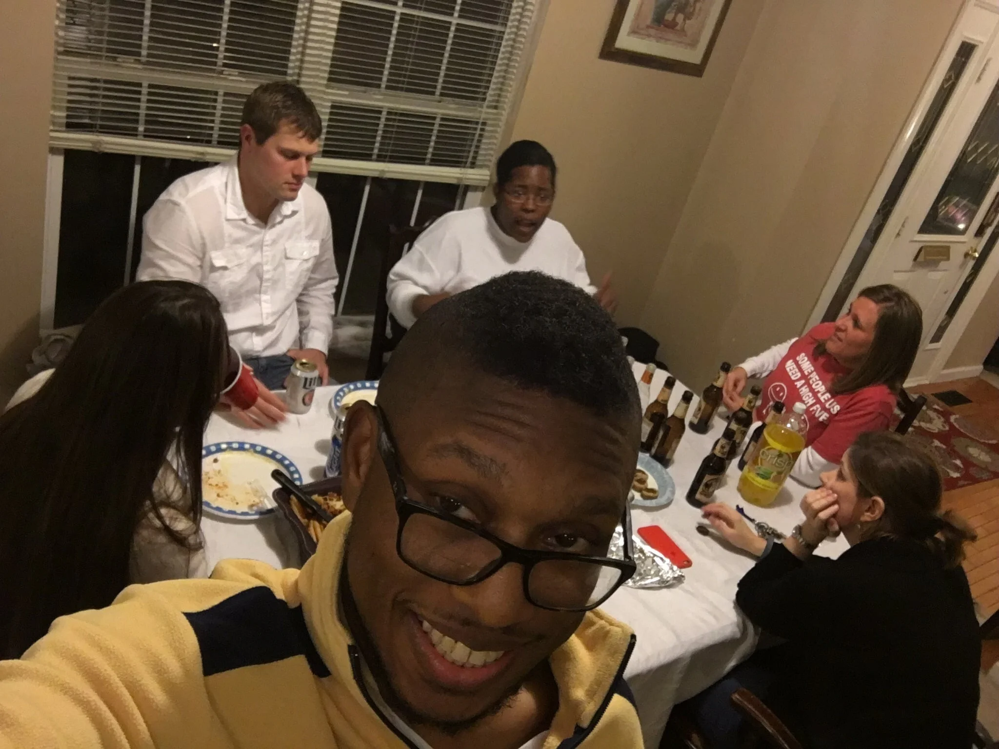 The dining room party.  